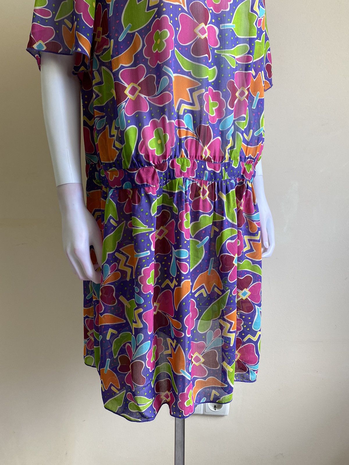 Gudrun Sjoden Gudrun Sjoden Multicolor Floral Knee Length Dress Size M Size M / US 6-8 / IT 42-44 - 4 Thumbnail