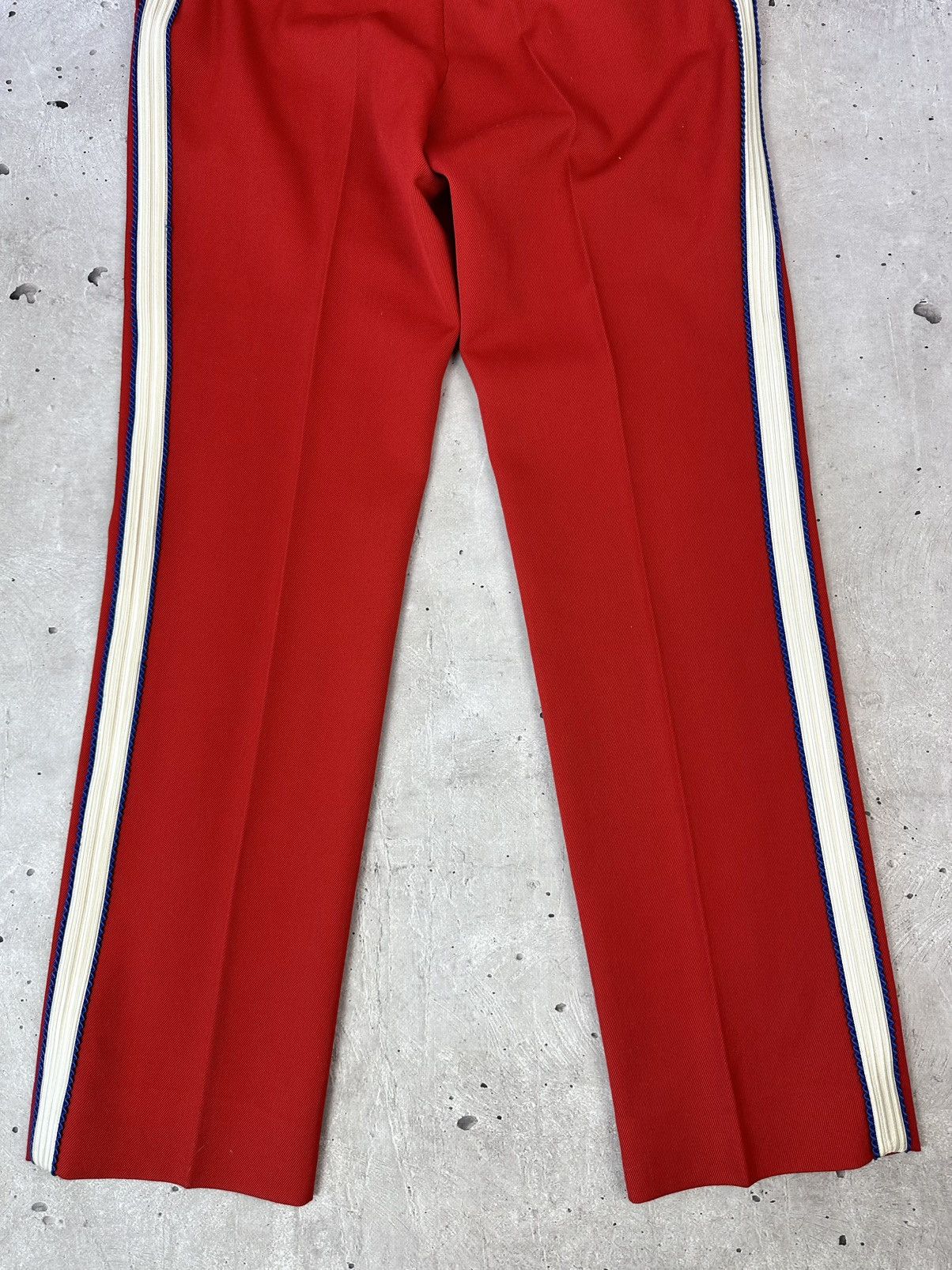 Calvin Klein 205W39NYC Calvin Klein 205W39NYC Wool Twill Red Women’s Trousers Size 34" / US 12 / IT 48 - 17 Thumbnail