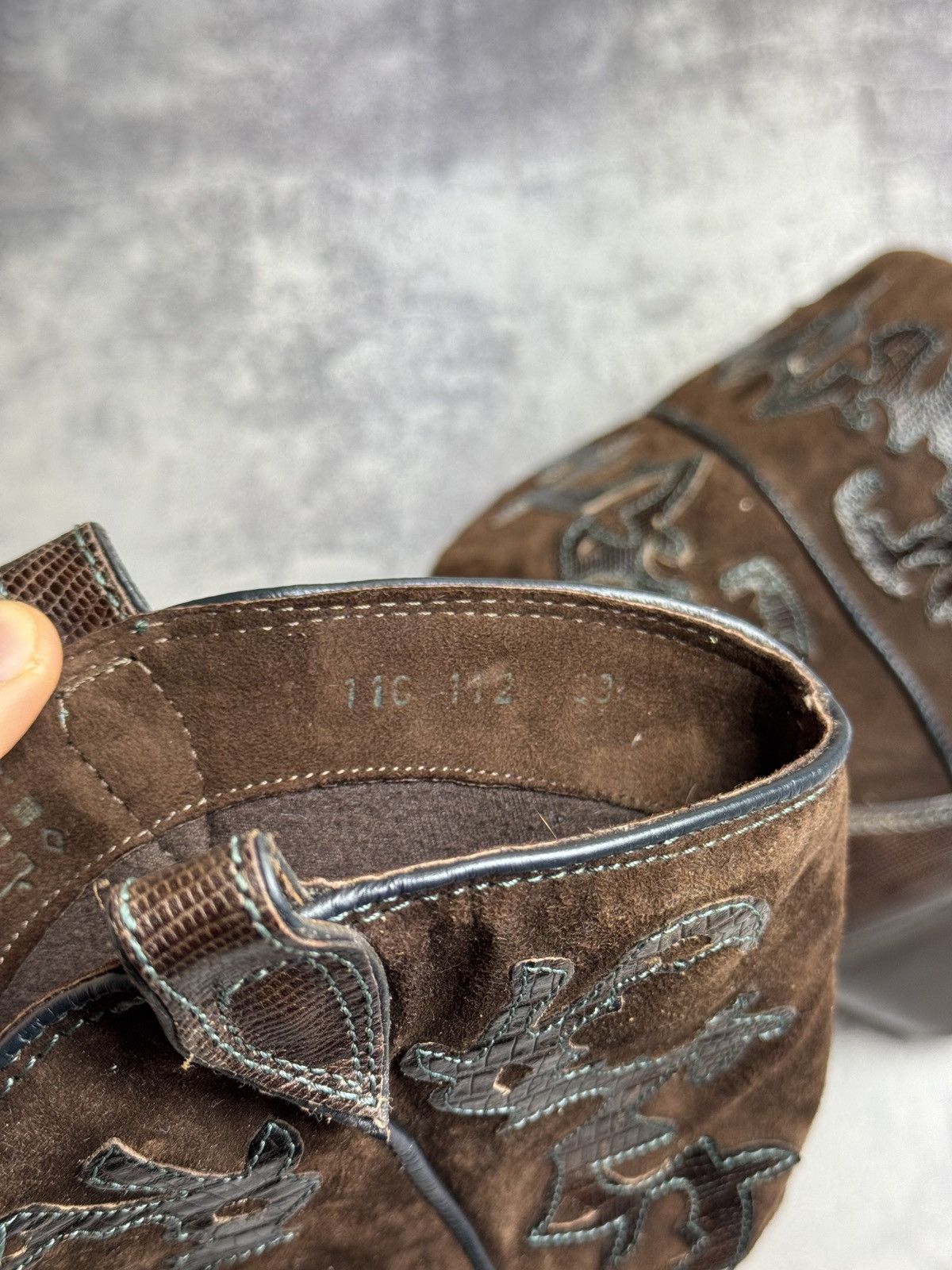 RARE Varese Designer Cowboys Y2K Leather Vintage Heels Boots