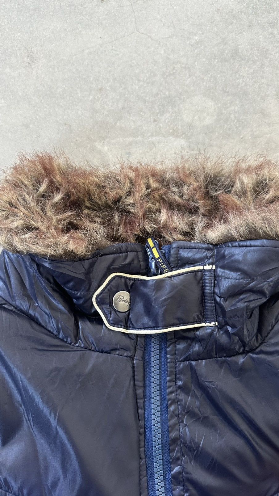 Urban Pipeline VINTAGE PIPELINE LIGHT PUFFER WITH FUR HOOD Size US L / EU 52-54 / 3 - 7 Thumbnail