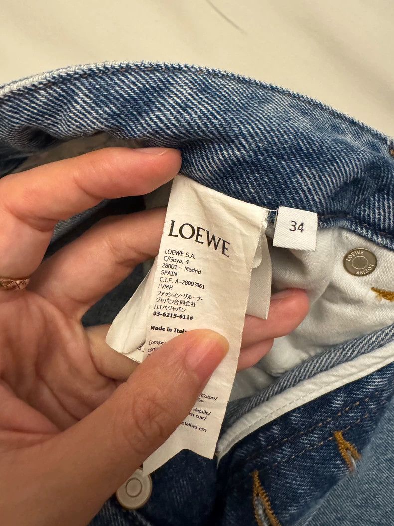 Loewe Loewe Classic logo jeans nine inch pants Size 42" / US 20 - 5 Thumbnail