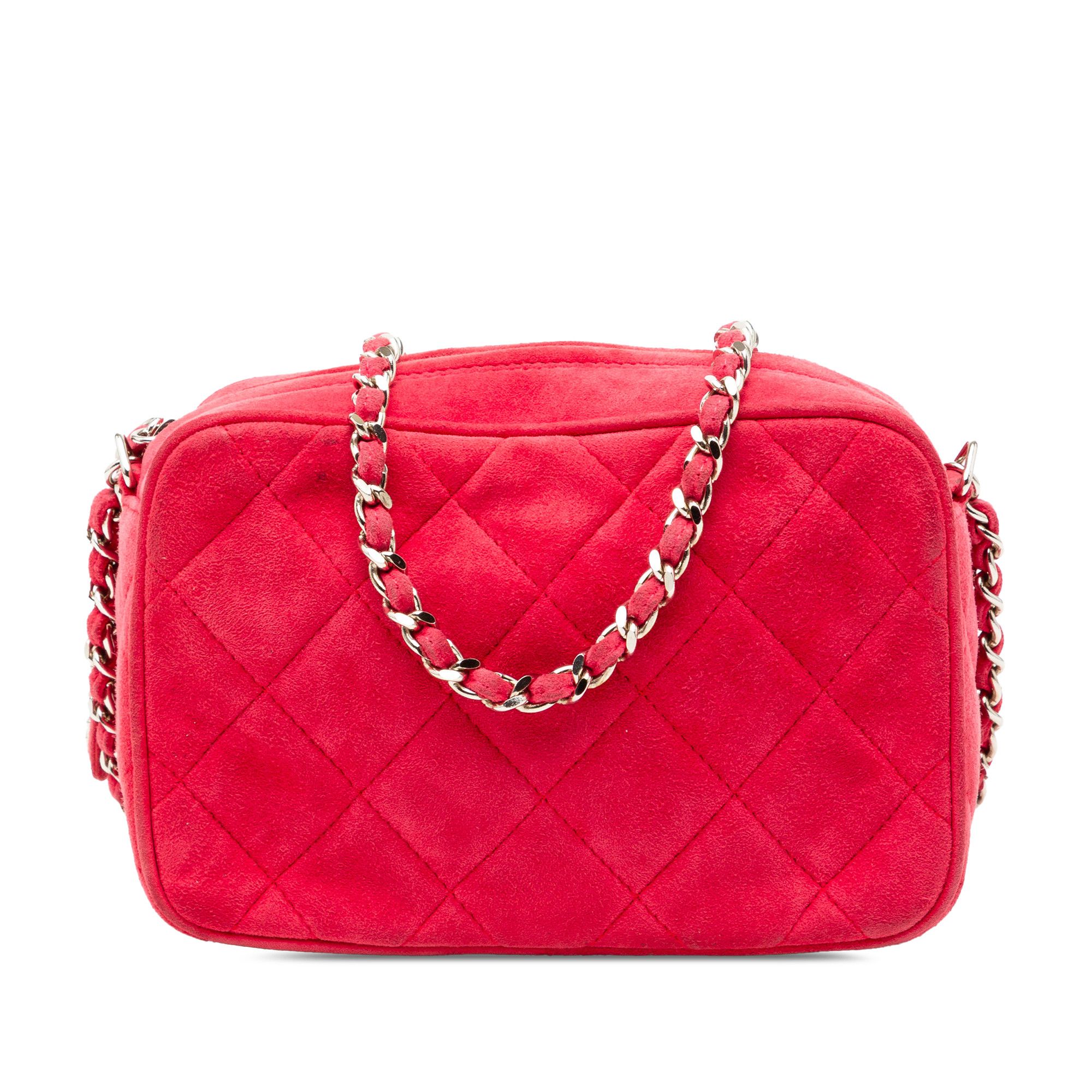 Chanel Chanel Quilted Suede Camera Bag Size ONE SIZE - 1 Thumbnail