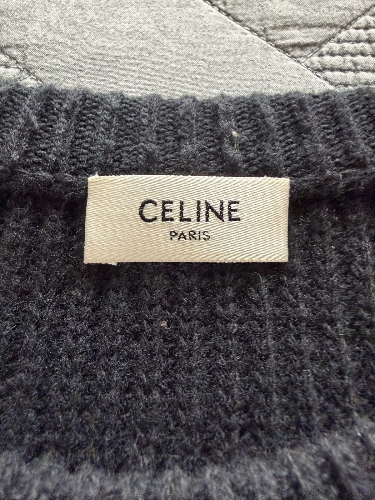 Celine Celine Wool Sweater Size US L / EU 52-54 / 3 - 3 Thumbnail