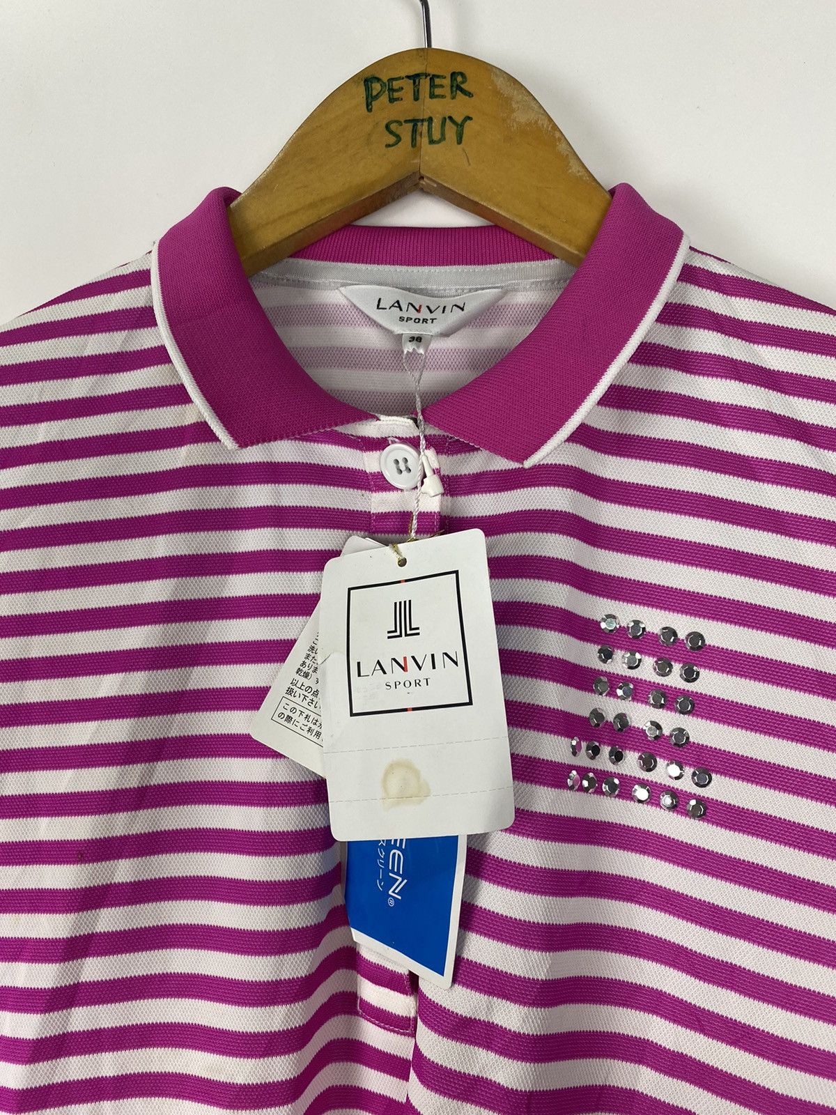 Lanvin Lanvin Sport Stripe Women’s polo Size S / US 4 / IT 40 - 4 Thumbnail