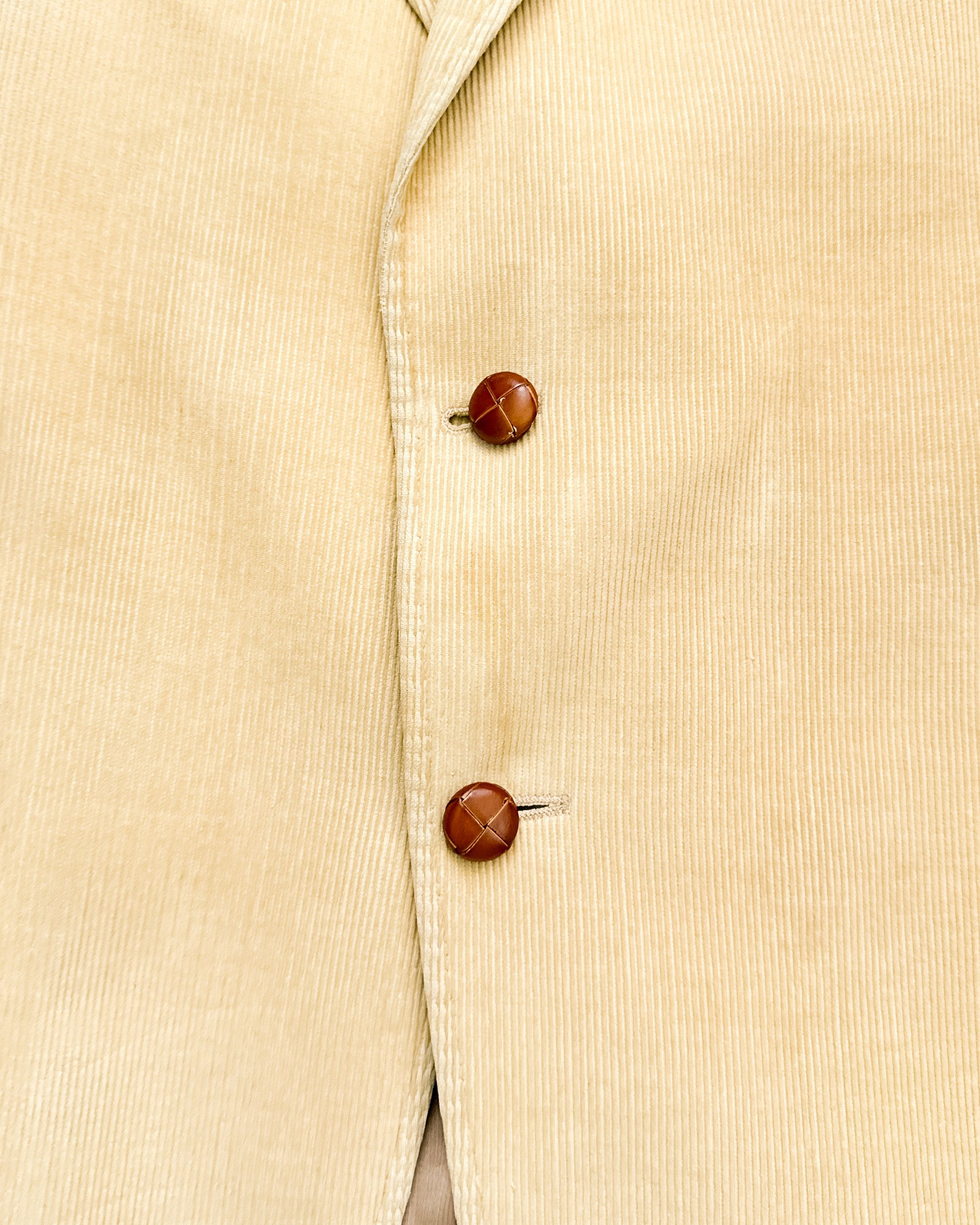Vintage Vintage CCC Western Corduroy Blazer Beige 46L Elbow Patches Size 46L - 14 Thumbnail