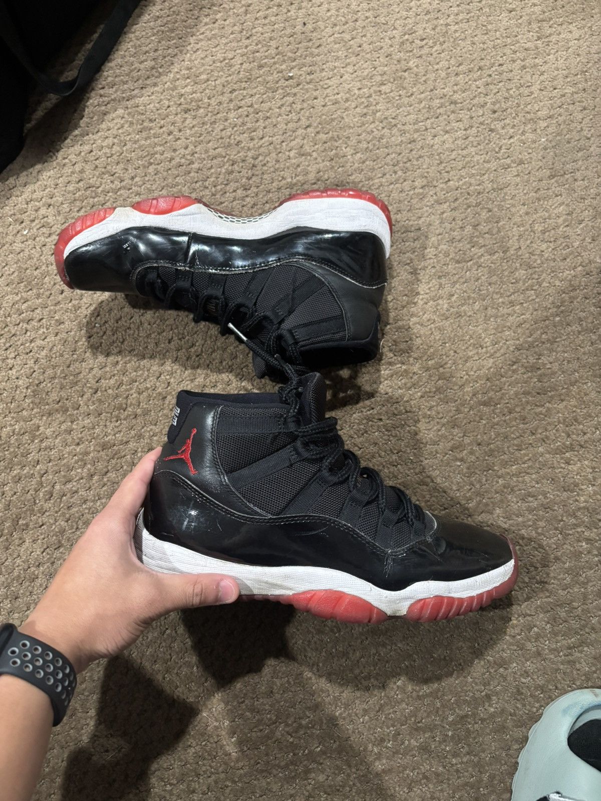 Jordan Brand Jordan 11 bred Size US 8.5 / EU 41-42 - 2 Thumbnail