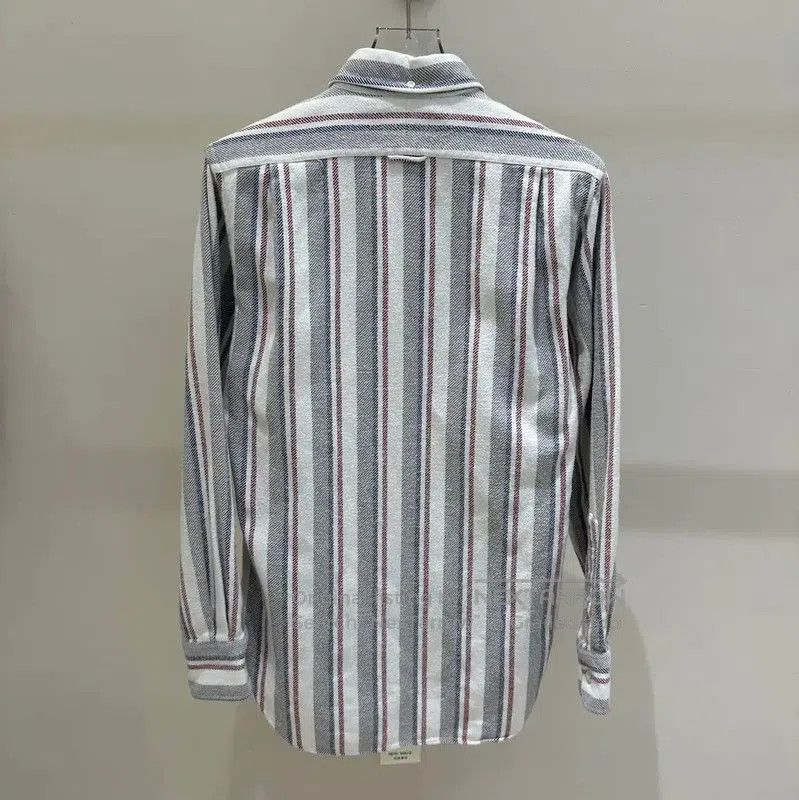 Thom Browne Thom Browne Men's Colorblock Striped Long Sleeve Shirt . Size US M / EU 48-50 / 2 - 4 Thumbnail