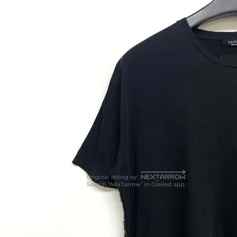 Valentino Valentino Black Cotton Men's T-Shirt Size XL . Size US XL / EU 56 / 4 - 3 Thumbnail