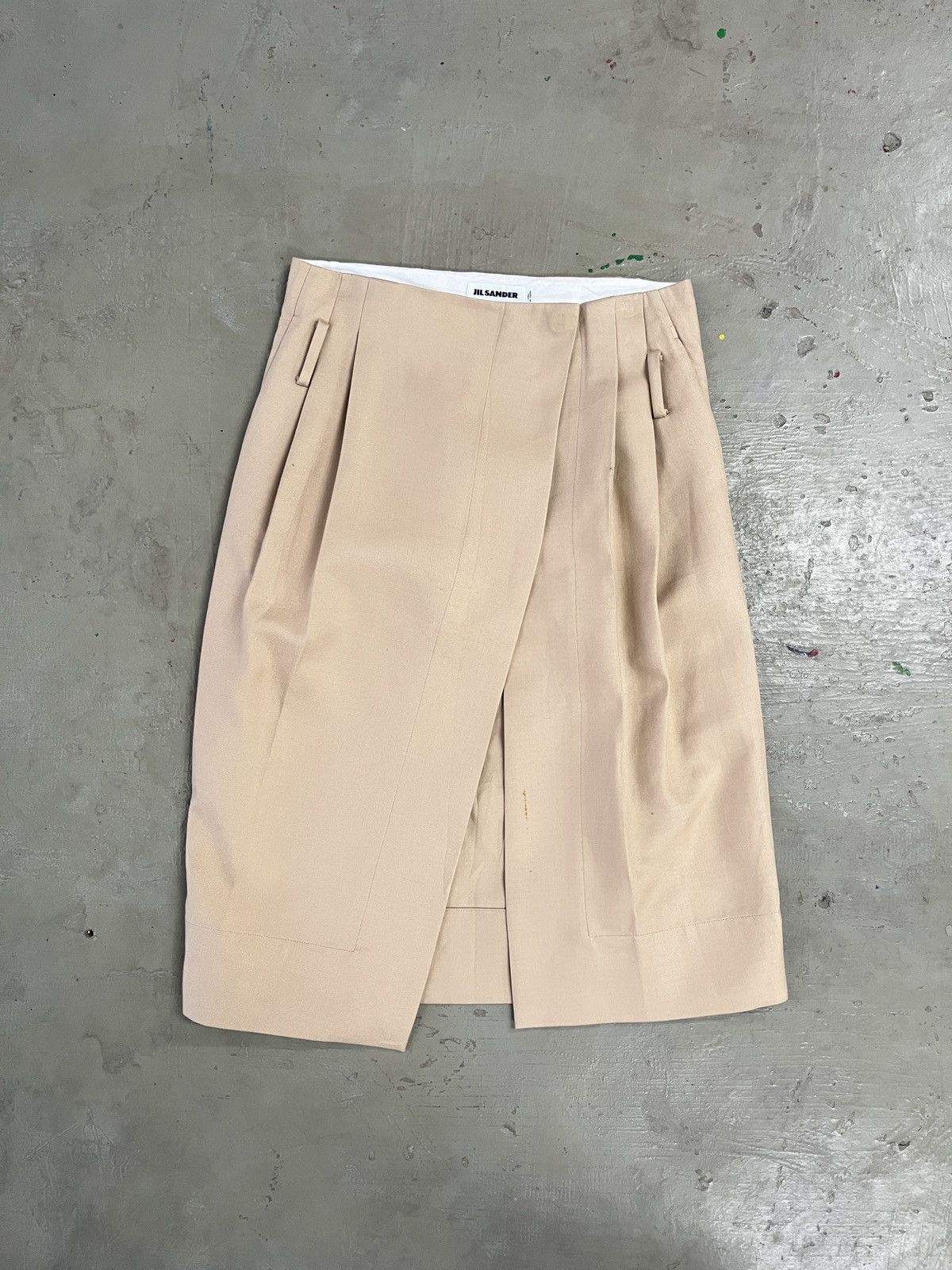 Vintage Jil Sander Pleated Skirt