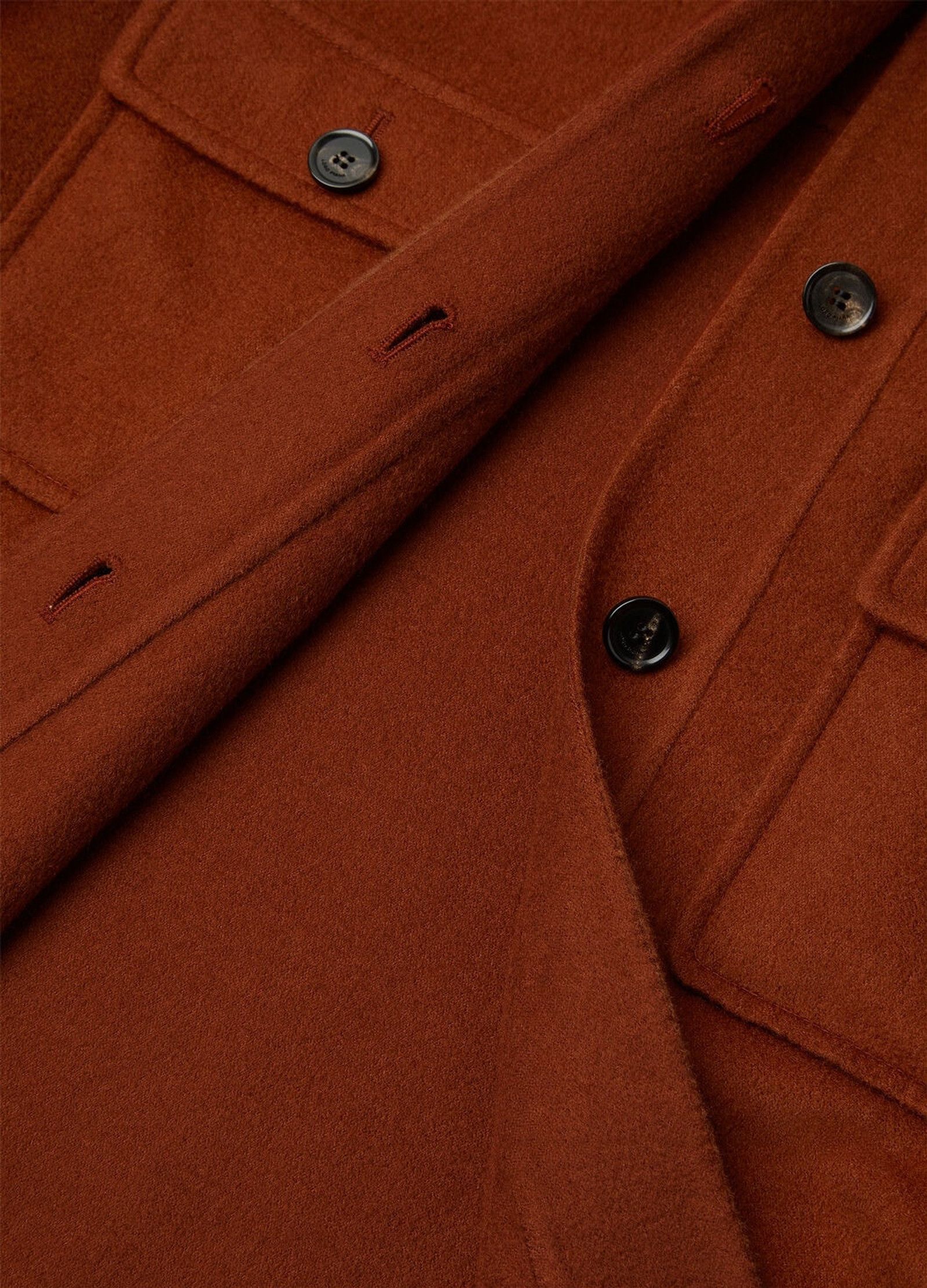Loro Piana o1srvl11e0526 FAP0430 Yannis Overshirt In Red Size S / US 4 / IT 40 - 8 Thumbnail