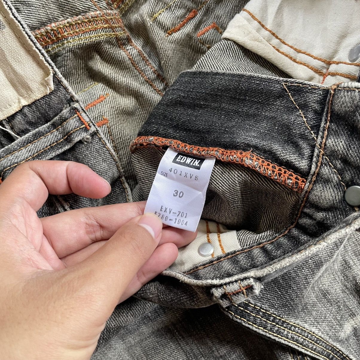 Edwin Vintage Edwin Exclusive Distress Mud Washed Distressed 🍒 Size US 30 / EU 46 - 5 Thumbnail