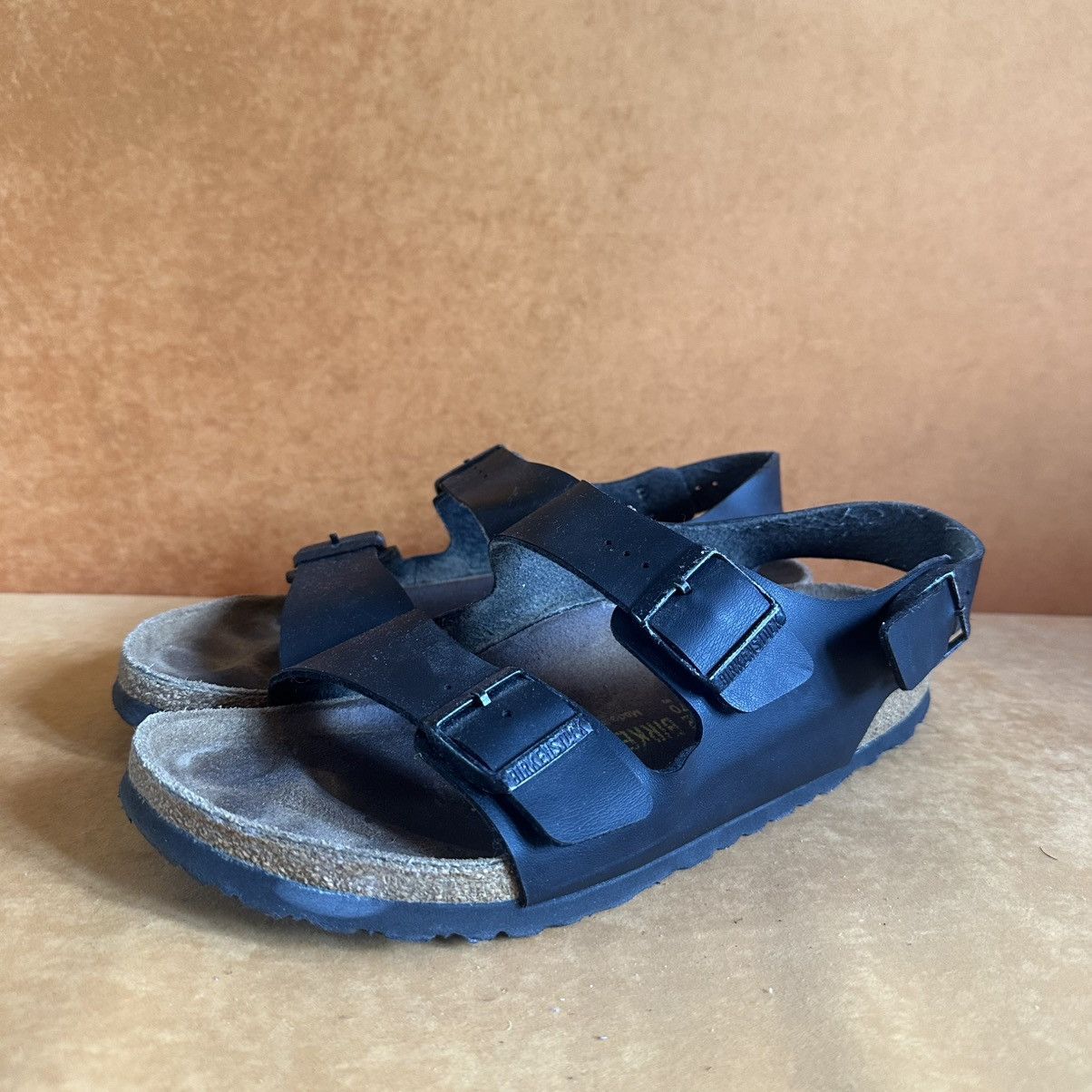 Birkenstock BIRKENSTOCK MILANO / Arizona BLACK sandal Size US 8.5 / EU 41-42 - 4 Thumbnail