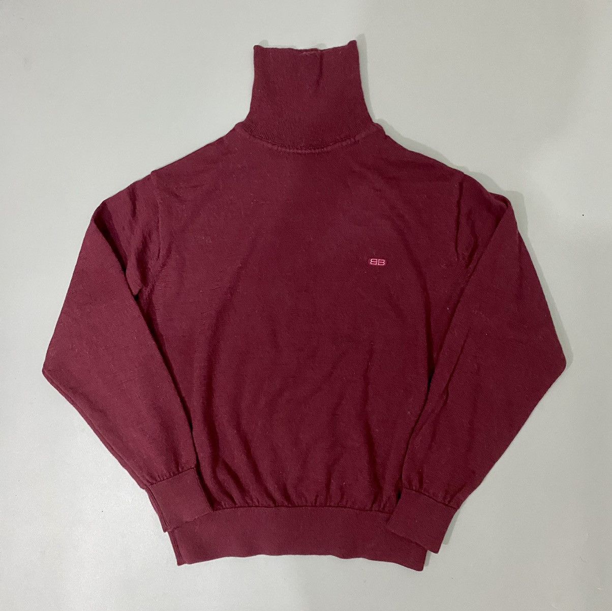 Balenciaga 💥Vintage💥Balenciaga Turtle Neck Size US M / EU 48-50 / 2 - 2 Thumbnail