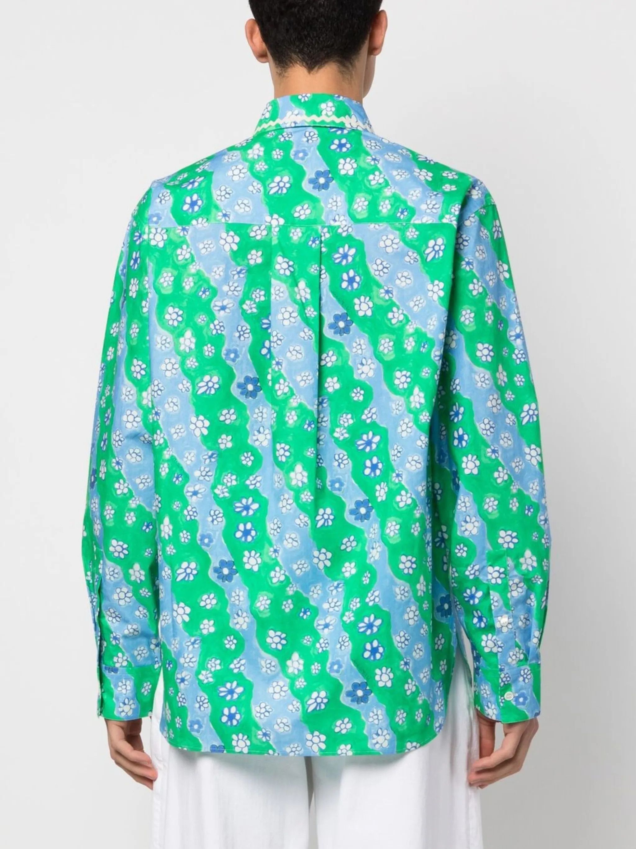 Marni o1y0225 Patterned Shirt in Multicolor Size US L / EU 52-54 / 3 - 4 Thumbnail