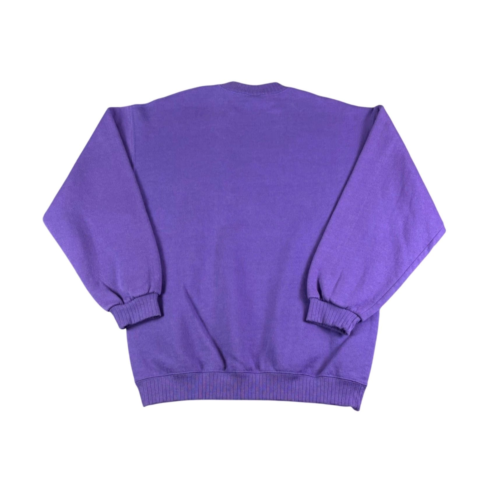 Russell Athletic VINTAGE Russell Athletic Purple Crewneck Sweatshirt Womens M 90s USA Size M / US 6-8 / IT 42-44 - 2 Thumbnail