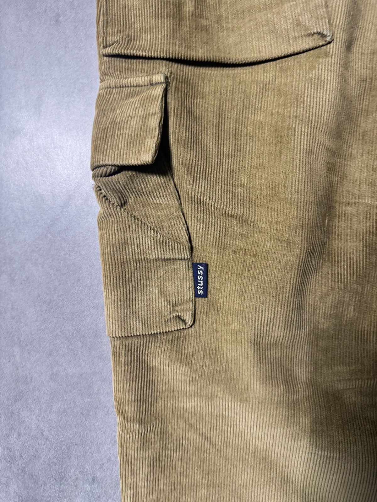 Stussy Vintage Rare Stussy Corduroy Cargo Pants Skate Size US 31 - 8 Thumbnail