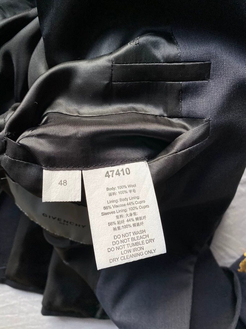 Givenchy Givenchy Size48 Suit Jacket Size US M / EU 48-50 / 2 - 5 Thumbnail