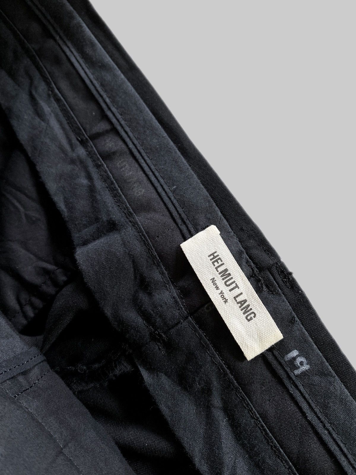 Helmut Lang Helmut Lang-Body Straight Seamed Pants Size US 32 / EU 48 - 2 Thumbnail