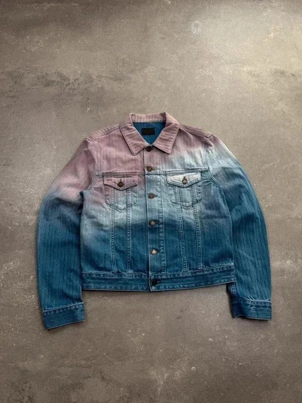 Saint Laurent Paris Saint Laurent denim jacket 2020s luxury street wear archive Size US S / EU 44-46 / 1 - 1 Thumbnail
