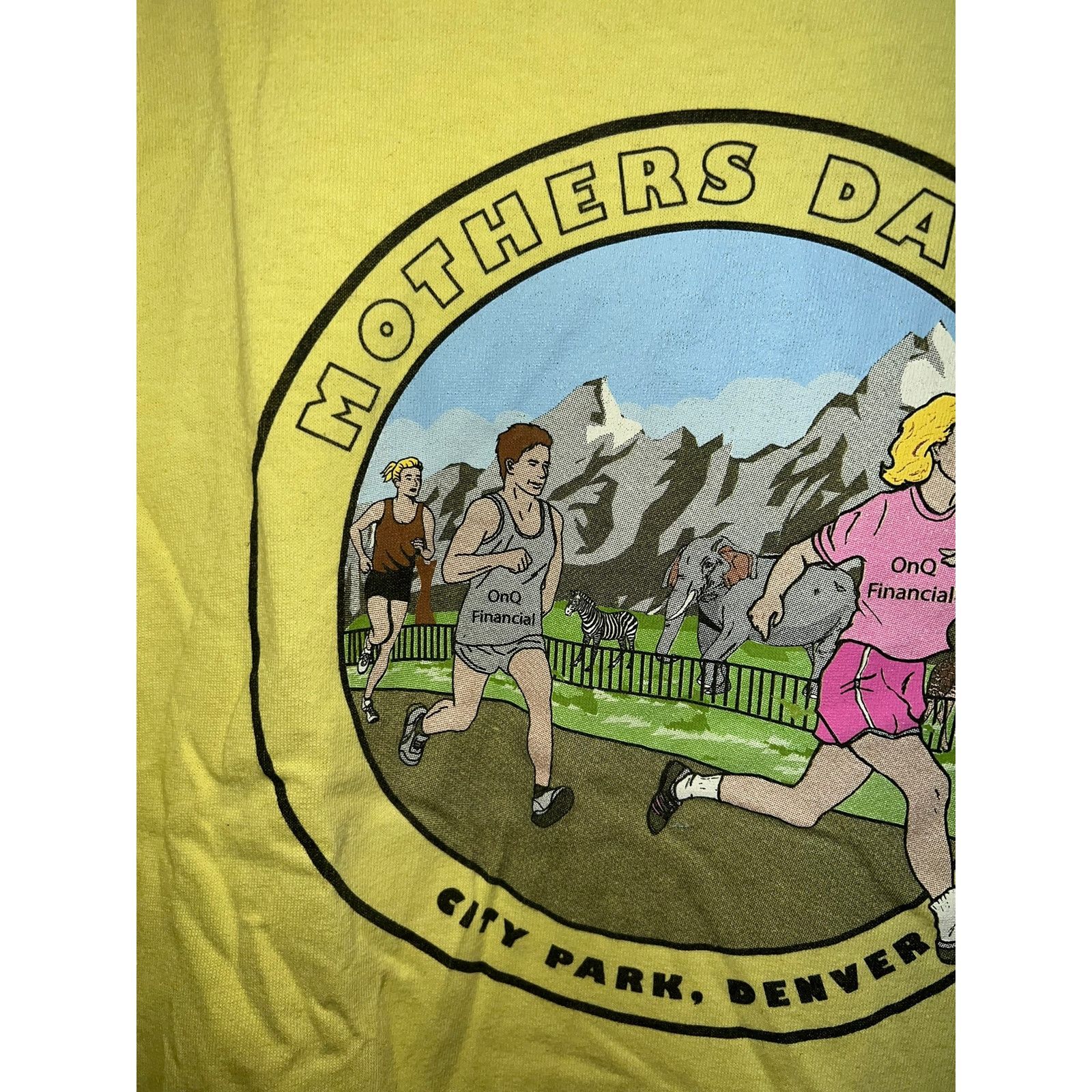 Anvil Mothers Day 5K Shirt City Park Denver Colorado Runner Run M Size US M / EU 48-50 / 2 - 3 Thumbnail