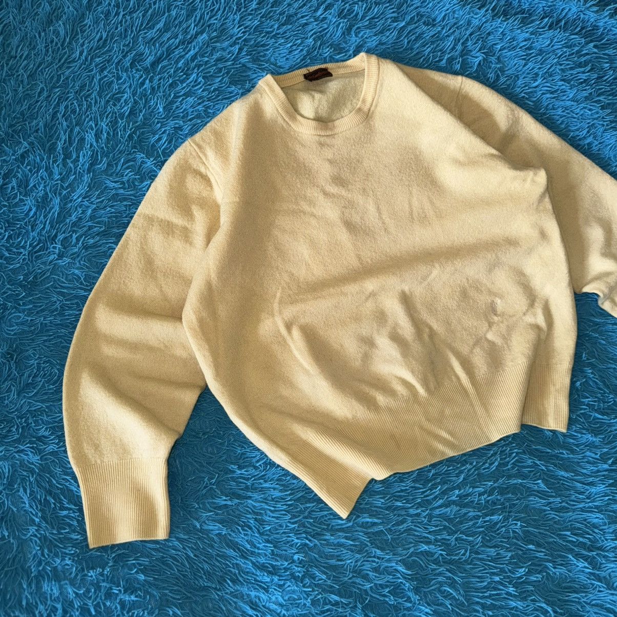 Yves Saint Laurent Vintage Yves Saint Laurent YSL Yellow Wool Sweater Size S / US 4 / IT 40 - 3 Thumbnail