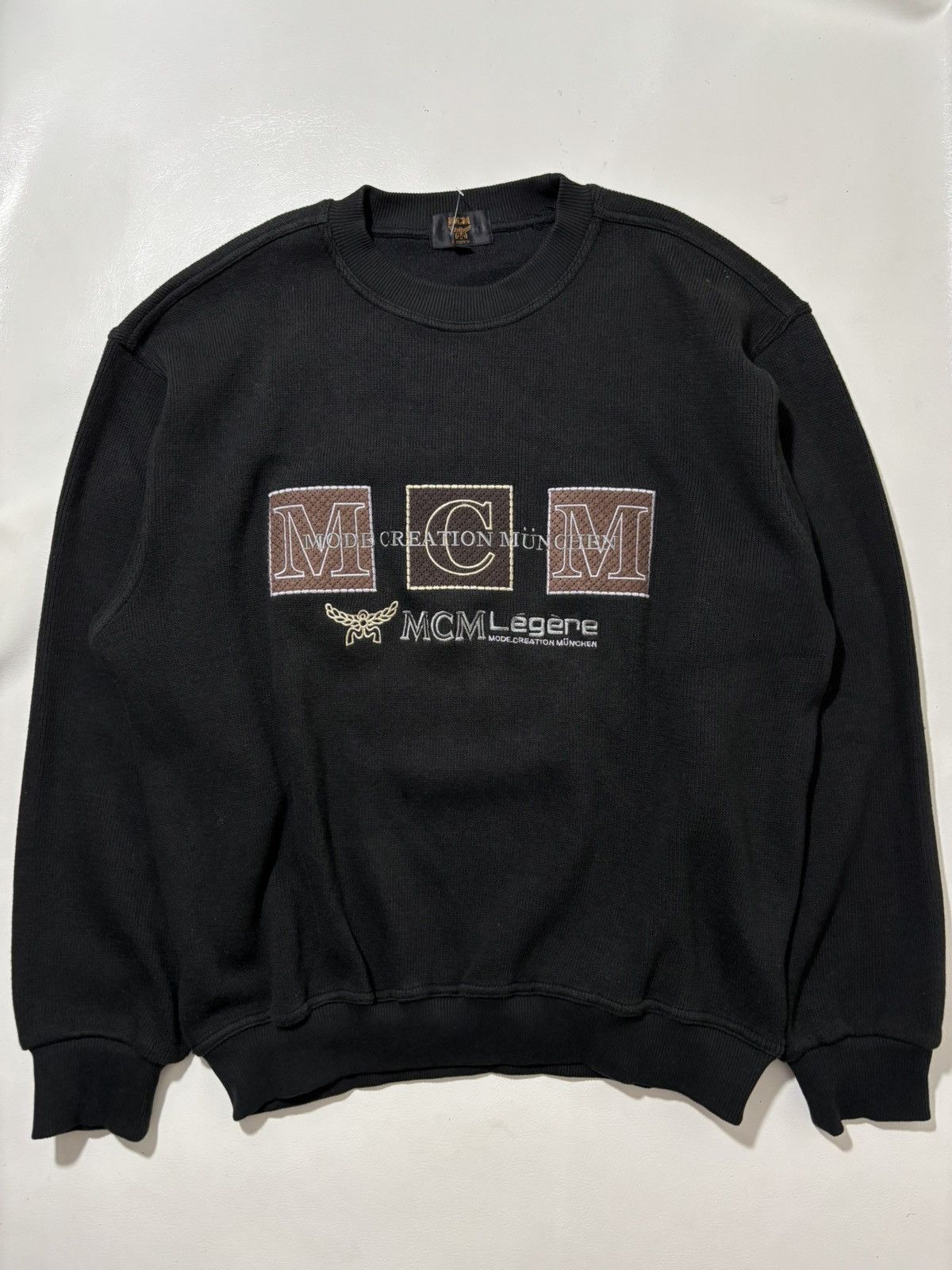 MCM Vintage MCM Legere Sweatshirt Size US L / EU 52-54 / 3 - 1 Thumbnail