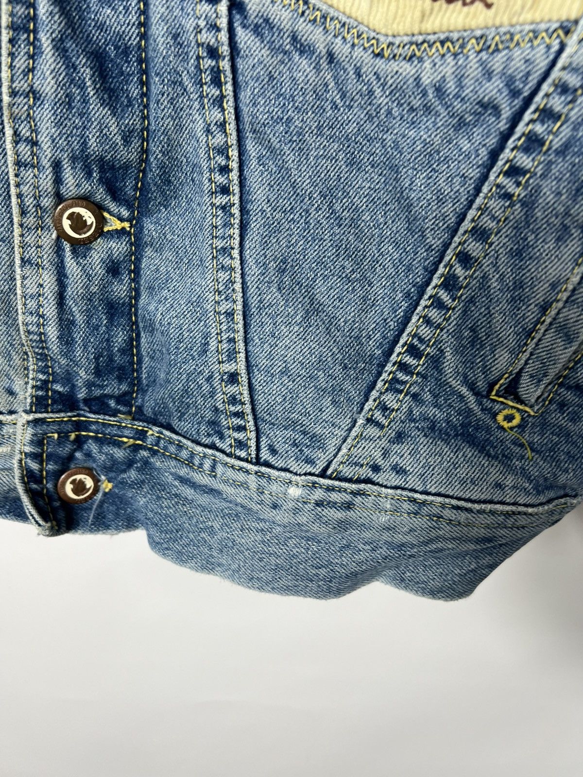 Diesel Vintage streetwear y2k Diesel Star Series 00s Denim Jacket Size M / US 6-8 / IT 42-44 - 8 Thumbnail