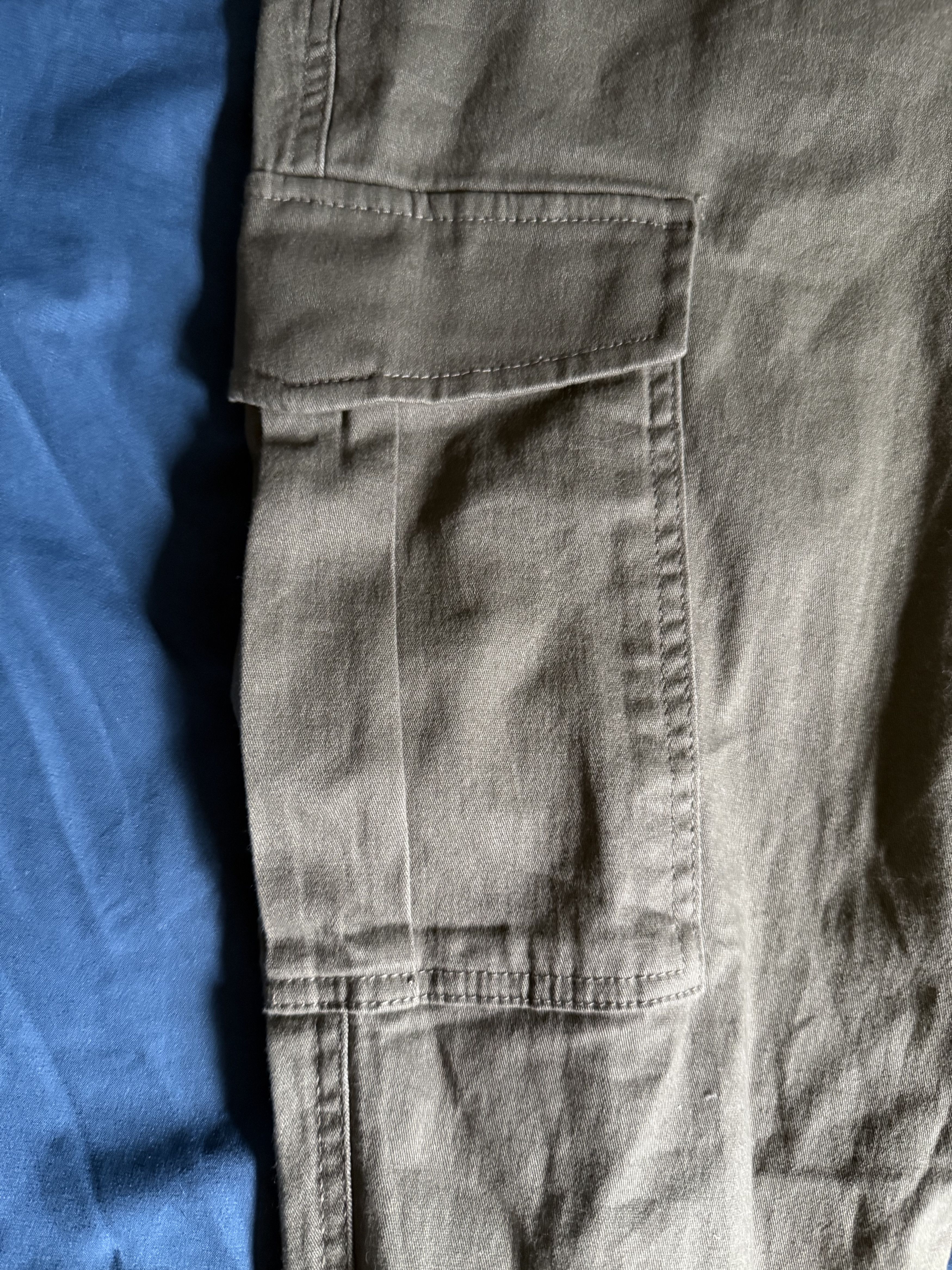 Jack & Jones JACK & JONES Slim Marco Olive Cargo Pants Joggers 34x30 Size US 34 / EU 50 - 3 Thumbnail