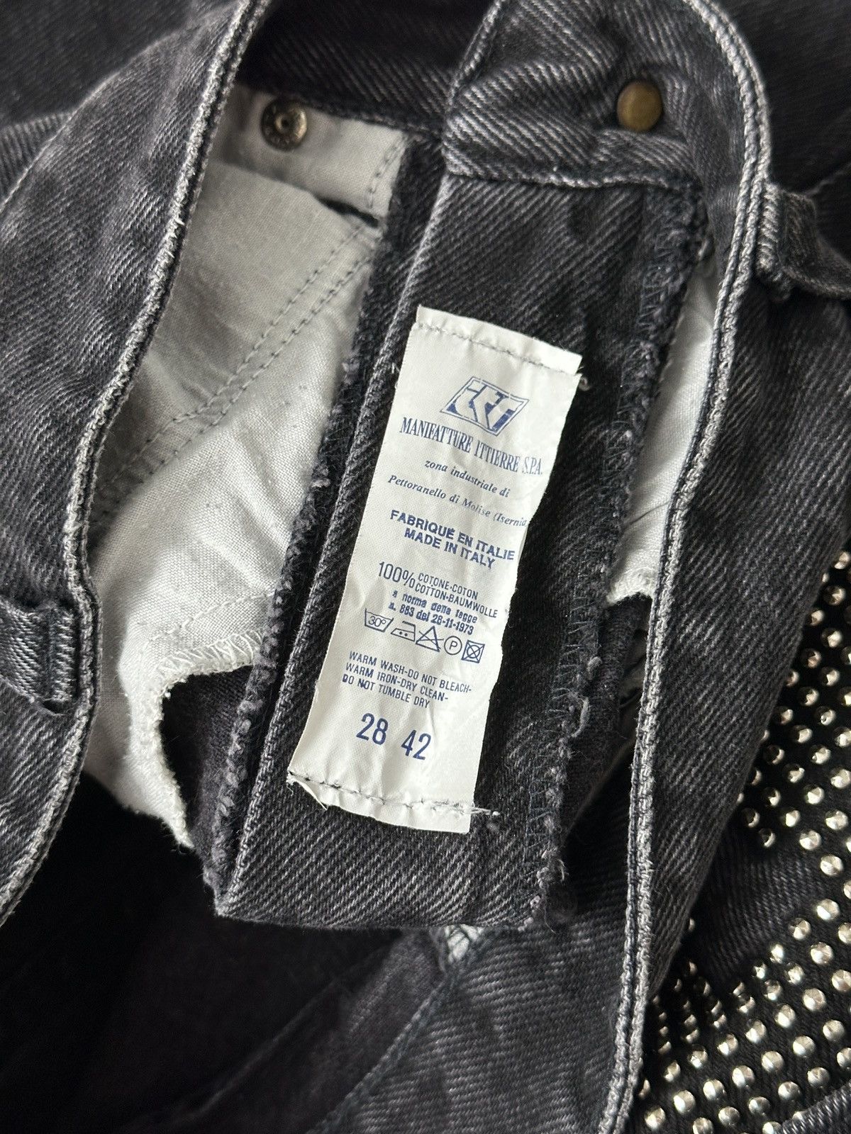 Trussardi Trussardi jeans vintage Size 26" / US 2 / IT 38 - 10 Thumbnail