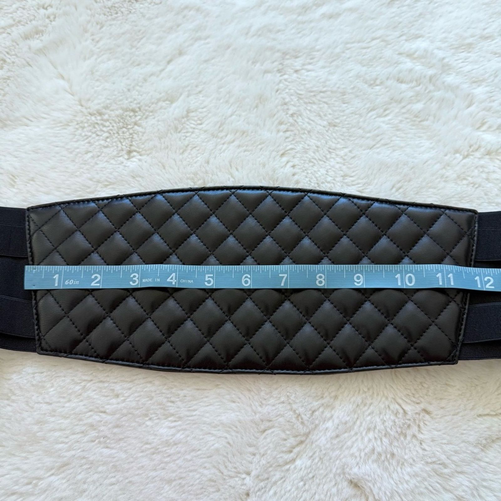 Chanel CHANEL quilted cummerbund belt Authentic Size ONE SIZE - 9 Thumbnail