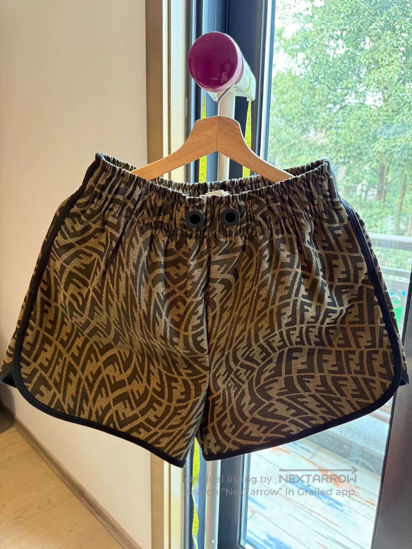 Fendi Fendi Classic Monogram Print Shorts. Size US 40 / EU 56 - 1 Thumbnail