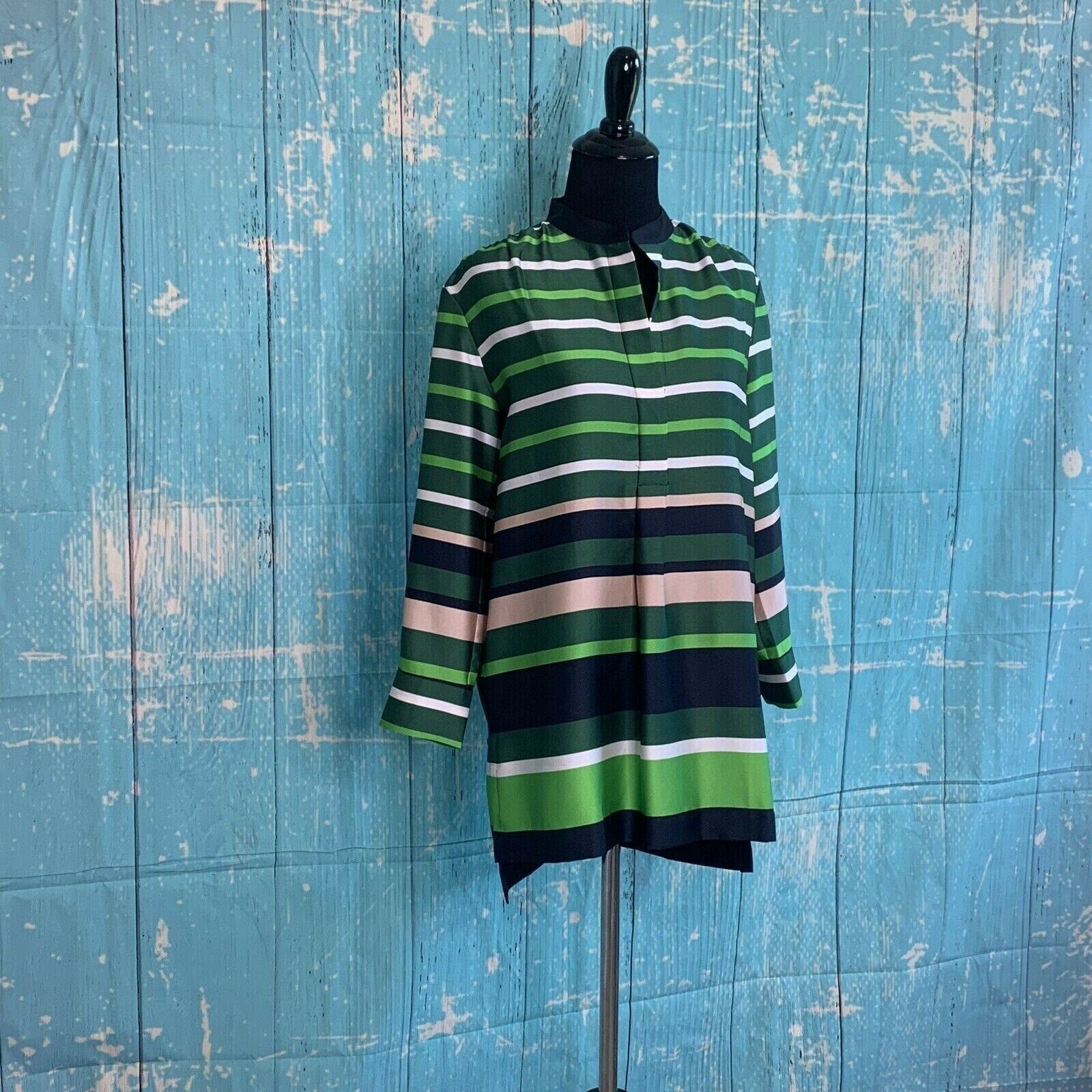 Ann Taylor Ann Taylor Stripes Long sleeve tunic top Size XS Size XS / US 0-2 / IT 36-38 - 10 Thumbnail