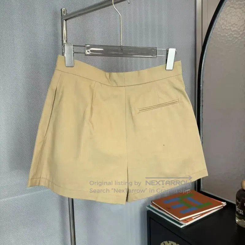 Dior Dior Khaki Women's Cotton Shorts . Size 23" - 2 Thumbnail