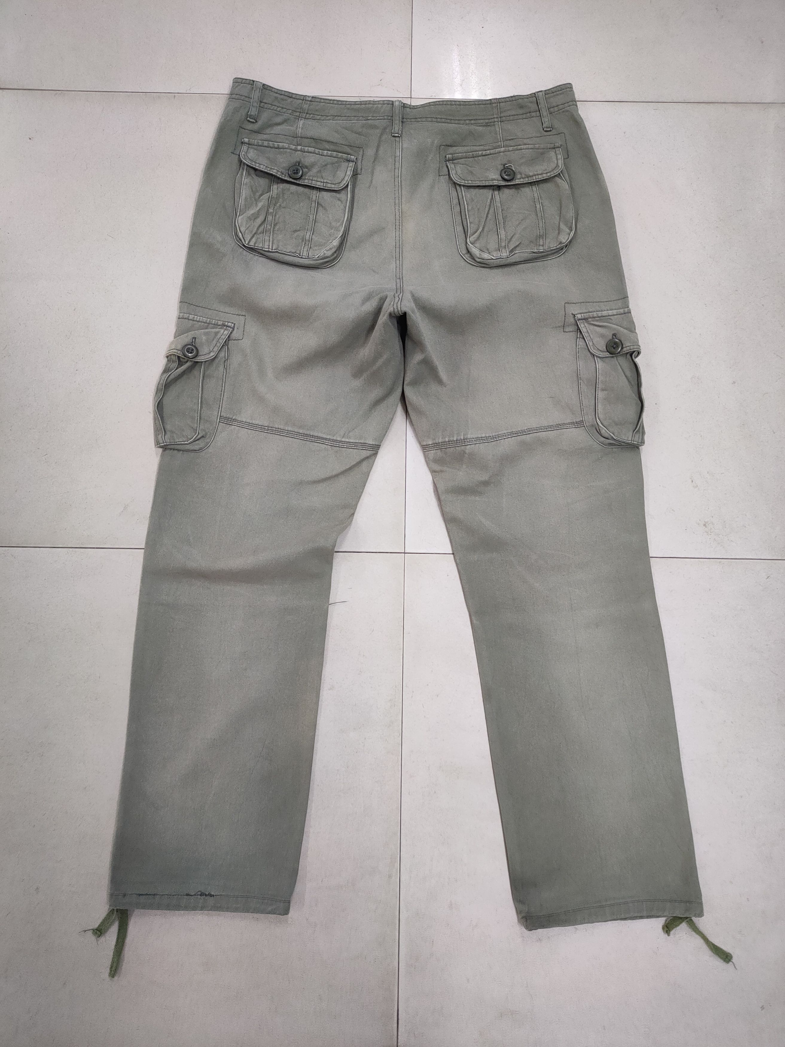 Japanese Brand × Vintage RUSTY 💥JAPANESE BRAND FADED CARGO PANTS Size US 34 / EU 50 - 8 Thumbnail