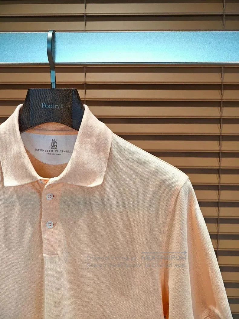 Brunello Cucinelli Brunello Cucinelli Short Sleeve Polo Shirt. Size US M / EU 48-50 / 2 - 3 Thumbnail