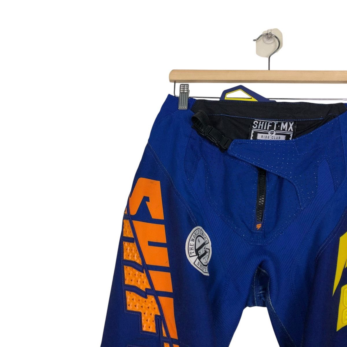 Japanese Brand 🔥VINTAGE MOTORCROSS RACING PANTS SHIFT SYNDICATE BIG LOGO Size US 30 / EU 46 - 9 Thumbnail