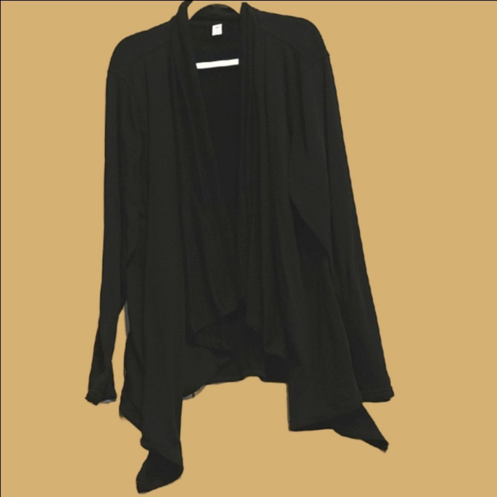 Old Navy Old Navy Black Women's Cardigan Size XXL / US 16-18 / IT 52-54 - 1 Thumbnail