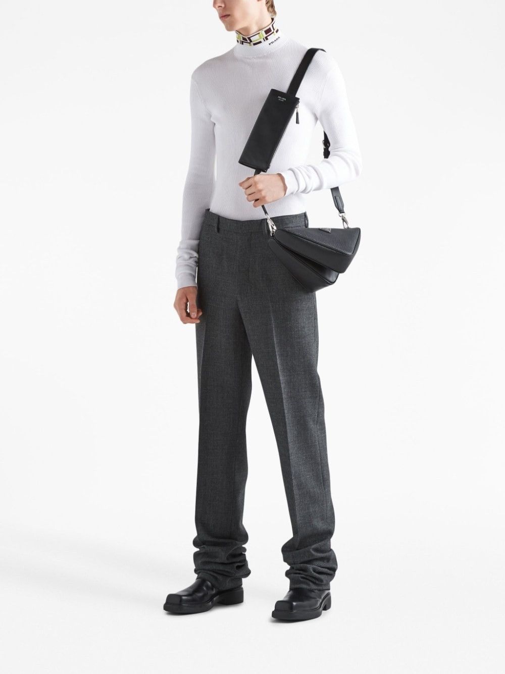 Prada o1bcso1str1025 Size: OS / Vitello Saffiano Shoulder Bag Size ONE SIZE - 2 Thumbnail
