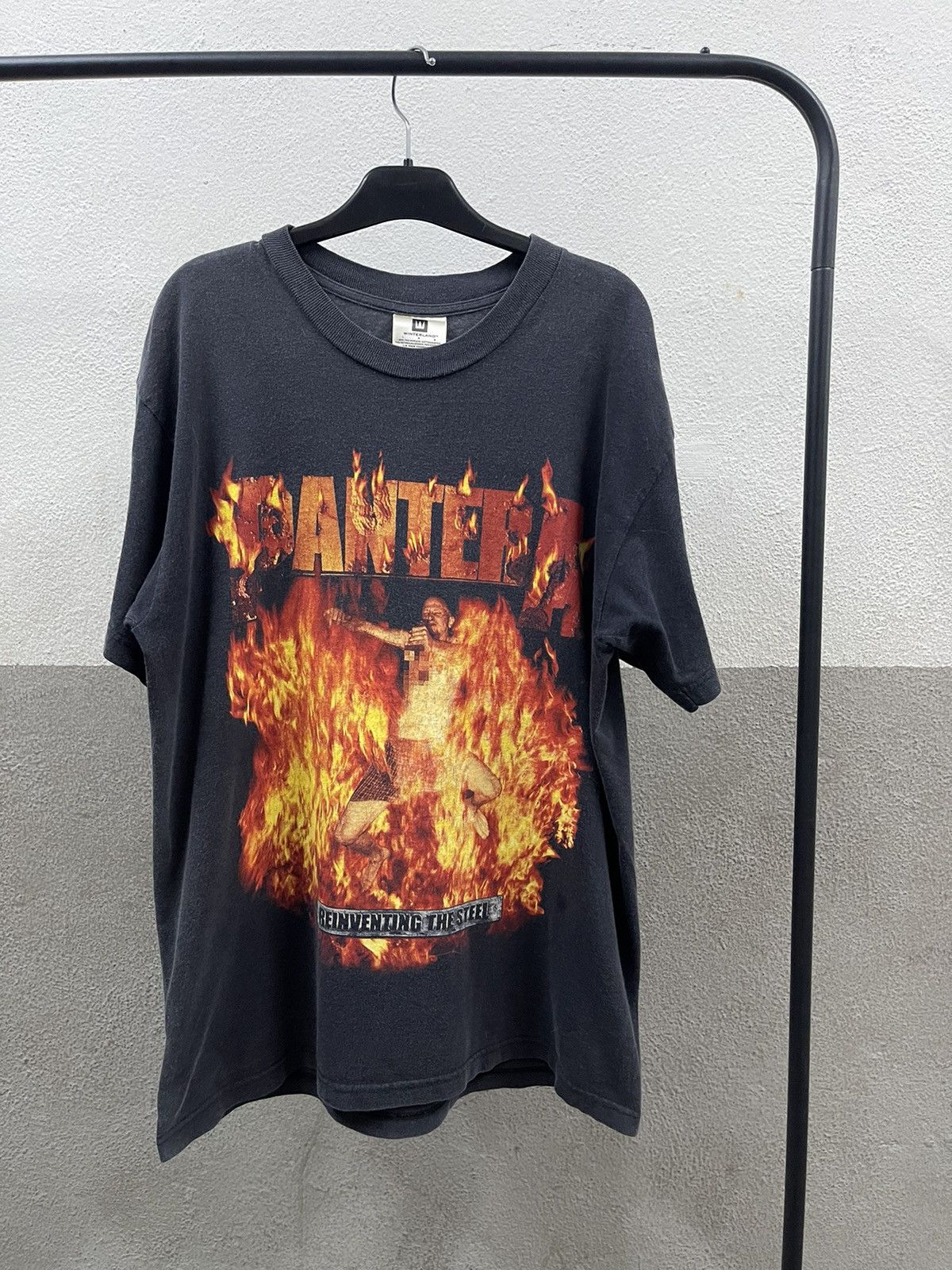 Band Tees Vintage 2001 Pantera Reinventing the Steel Tour T Shirt Size US L / EU 52-54 / 3 - 1 Thumbnail