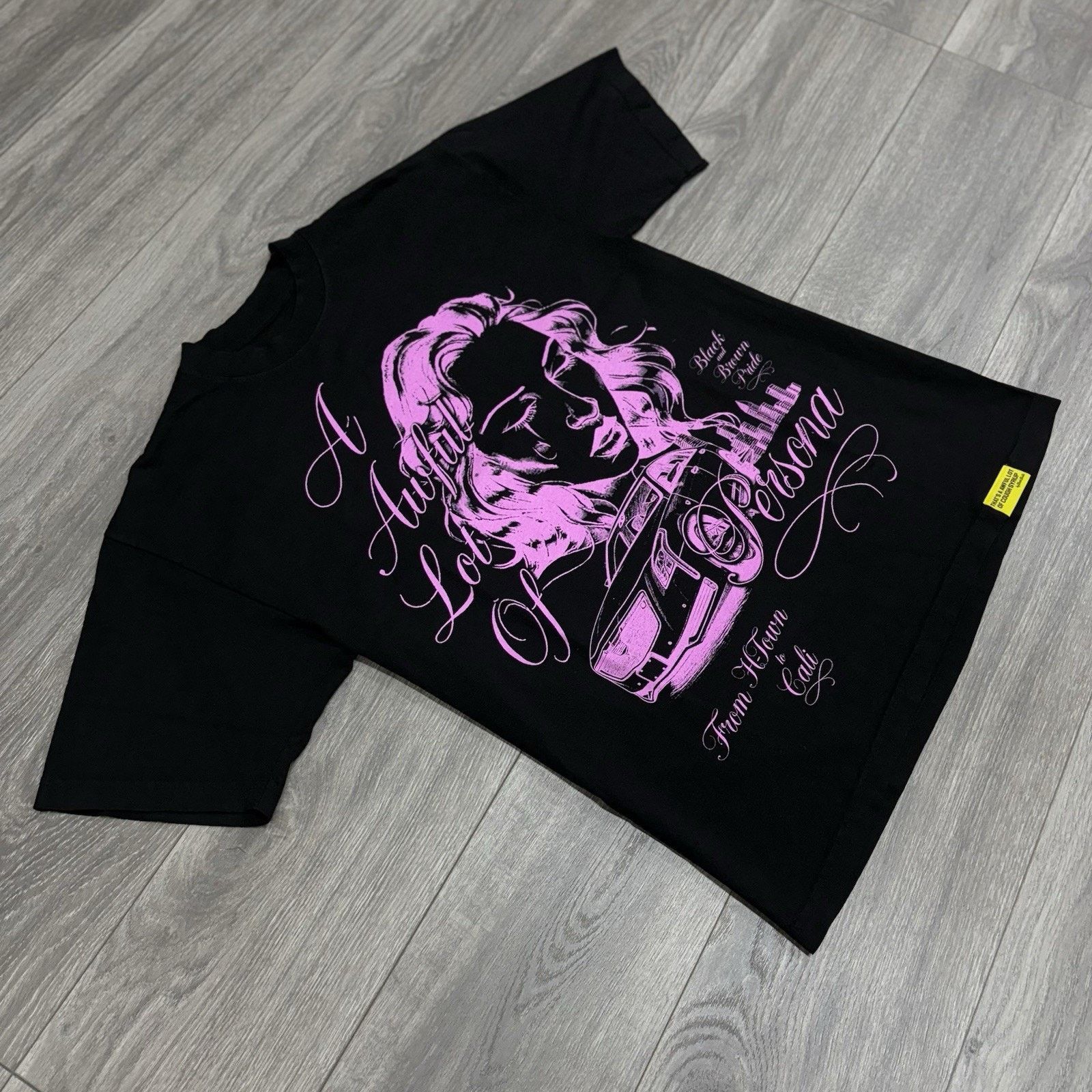 Awful Lot of Cough Syrup Awful Lot Of Cough Syrup X Persona T-Shirt ' Pink ' | NEW! Size US M / EU 48-50 / 2 - 2 Thumbnail