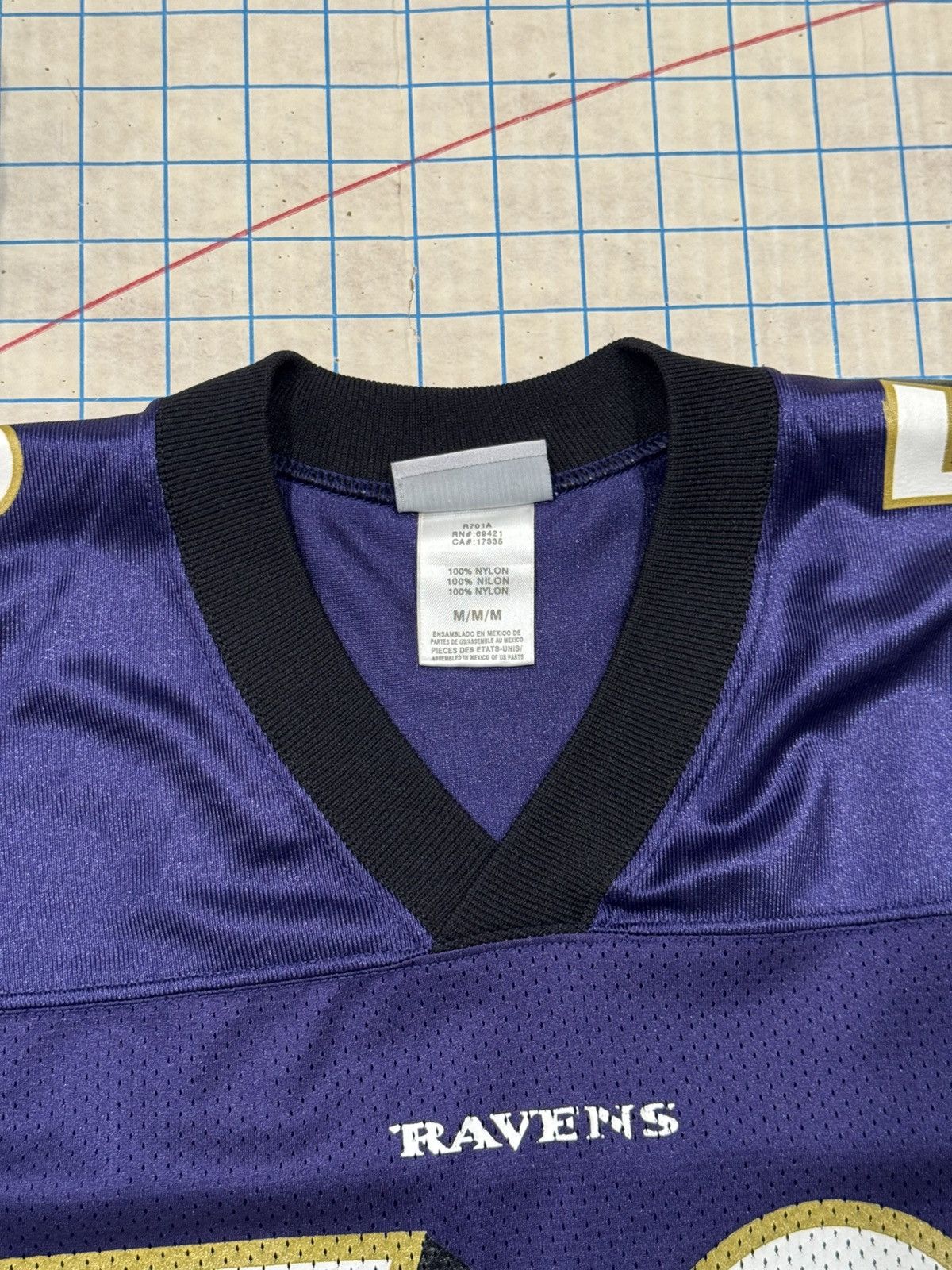 Reebok Reebok Baltimore Ravens Ray Lewis Jersey Mens Size Medium Size US M / EU 48-50 / 2 - 5 Thumbnail