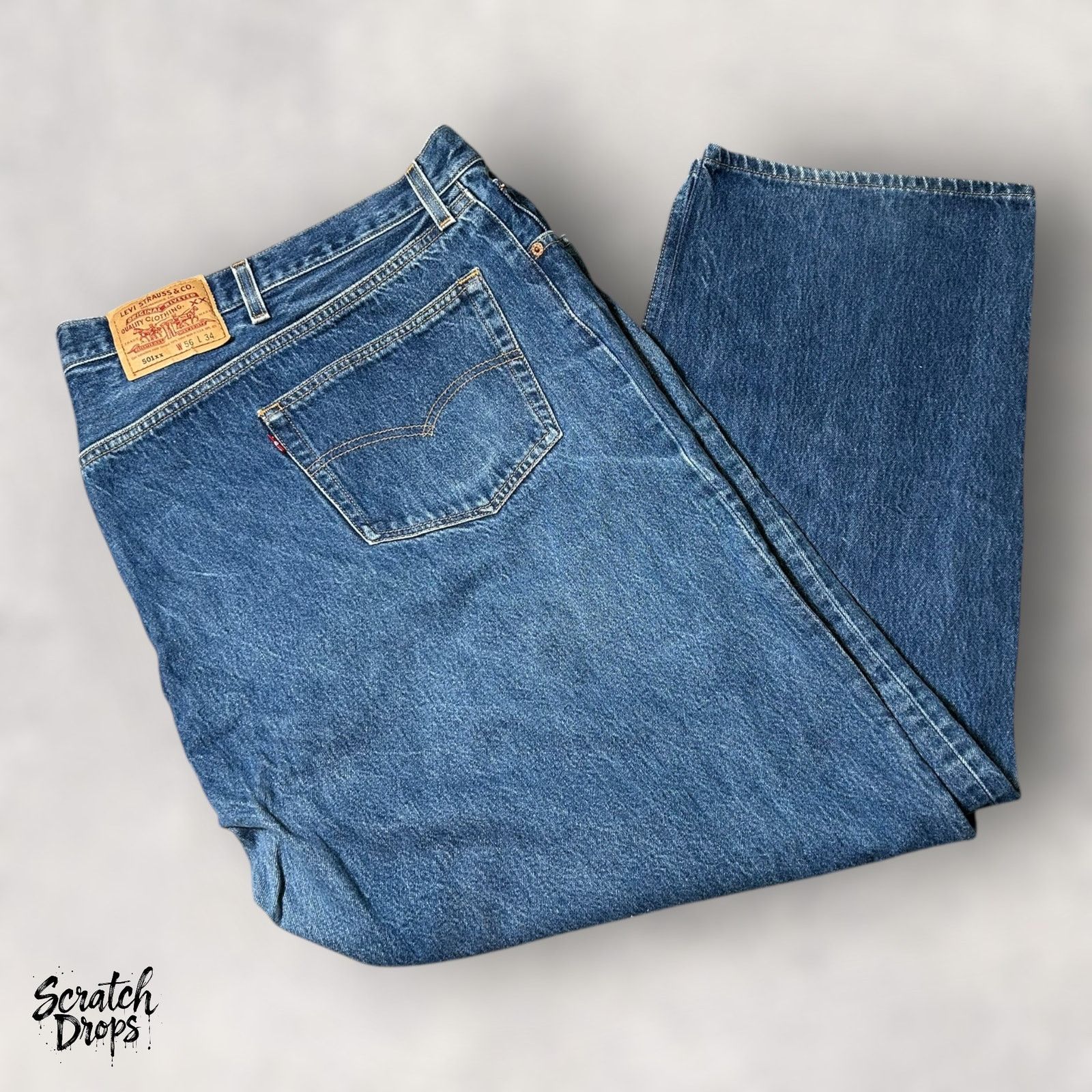 Levi's Vintage Levi’s 501xx Shrink-to-Fit Jeans USA W56 L34 501 Size US 42 / EU 58 - 7 Thumbnail