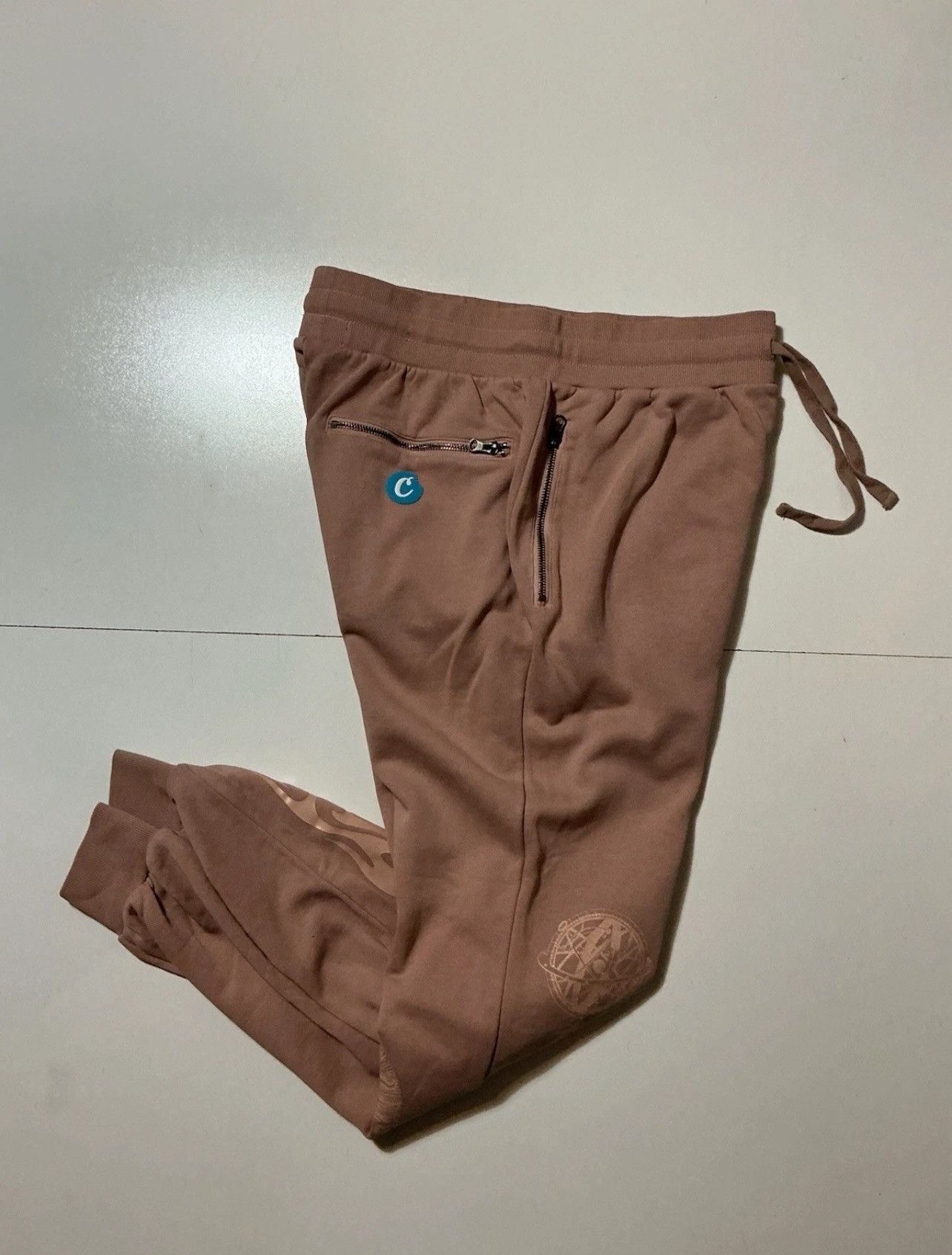 Cookies Cookies SF Flames Sun Globe Graphic Jogger Track Sweatpants Size US 34 / EU 50 - 2 Thumbnail