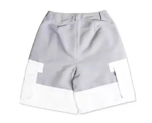 Jean 20SS Indigo Union Japan White Oversized Patchwork Shorts Size US 31 - 2 Thumbnail