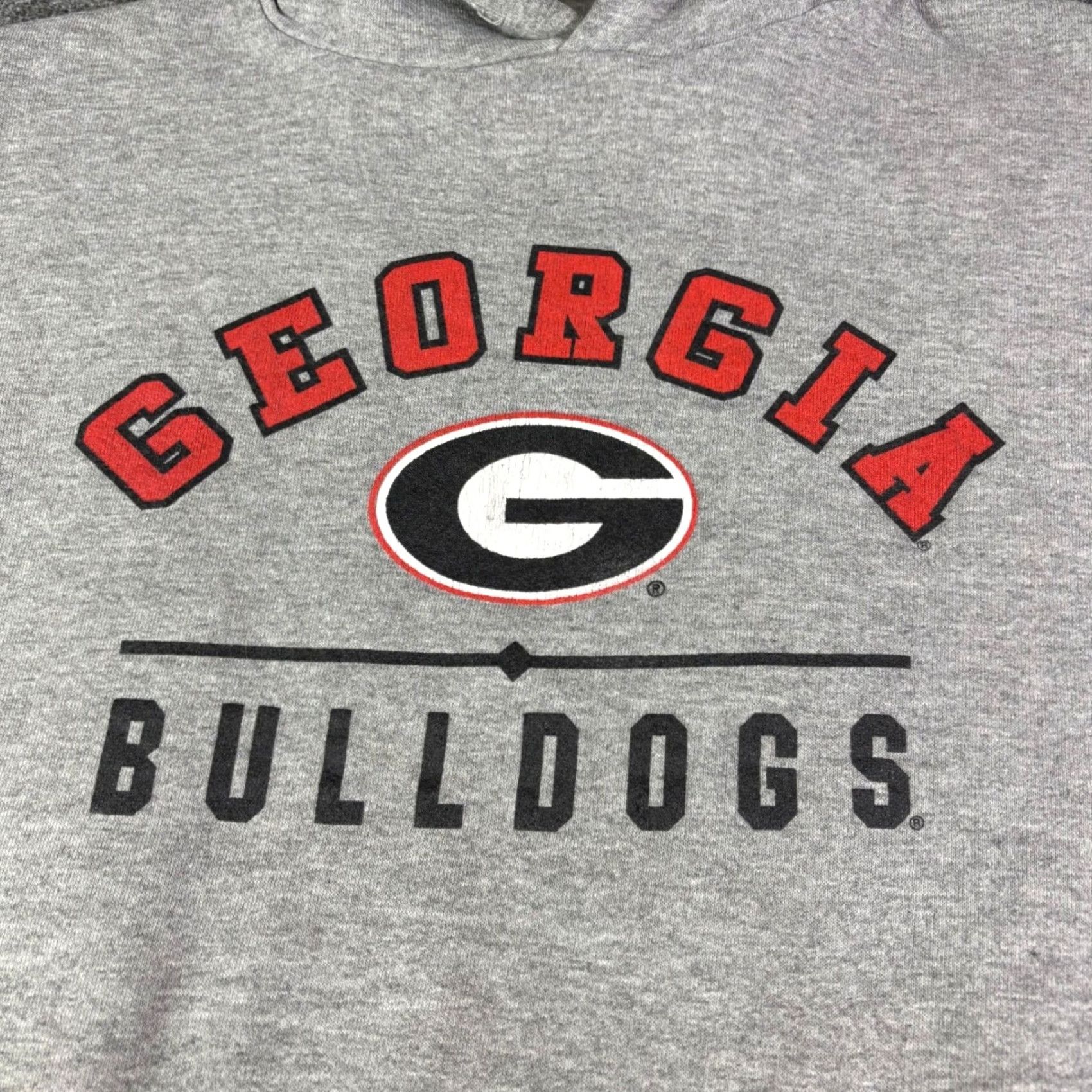 Russell Athletic VINTAGE Georgia Bulldogs Russell Athletic Hooded Sweatshirt Pullover Size L Gray Men Regular Crew Neck Sweatshirt Size US L / EU 52-54 / 3 - 7 Thumbnail