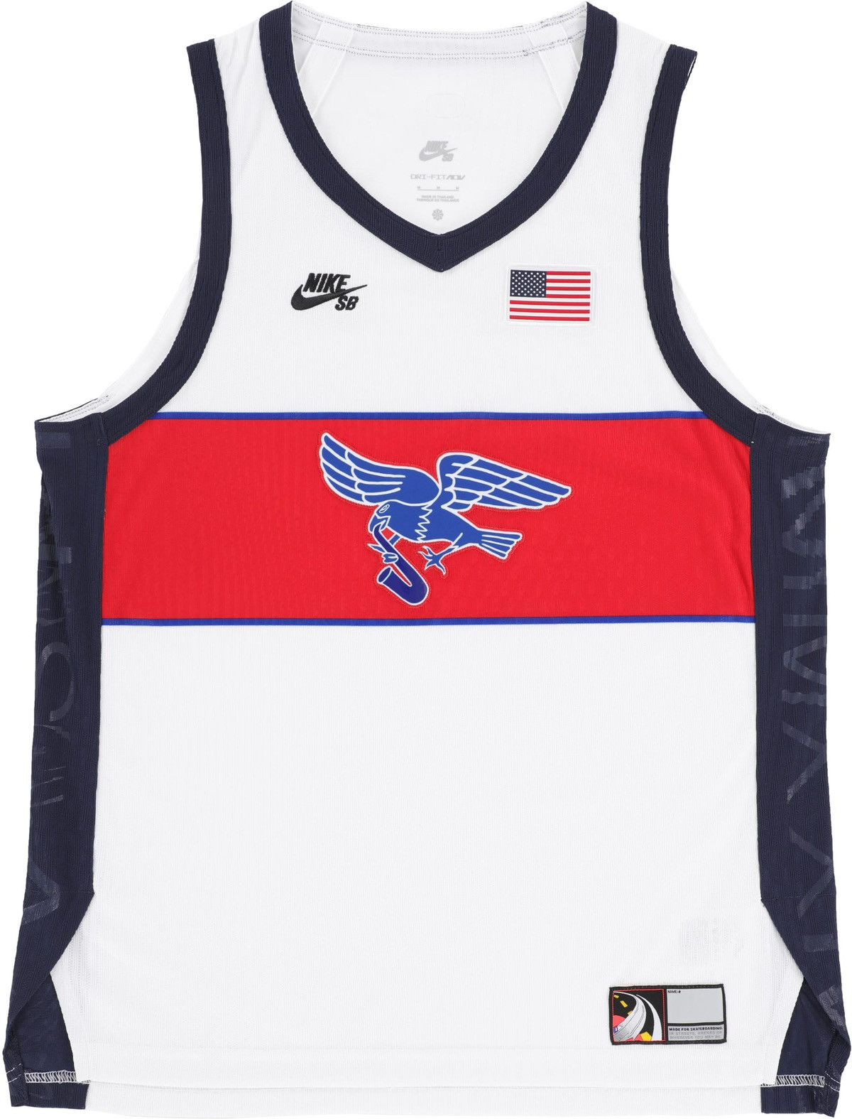 Nike USA Olympics 24 Jersey Size US M / EU 48-50 / 2 - 1 Thumbnail