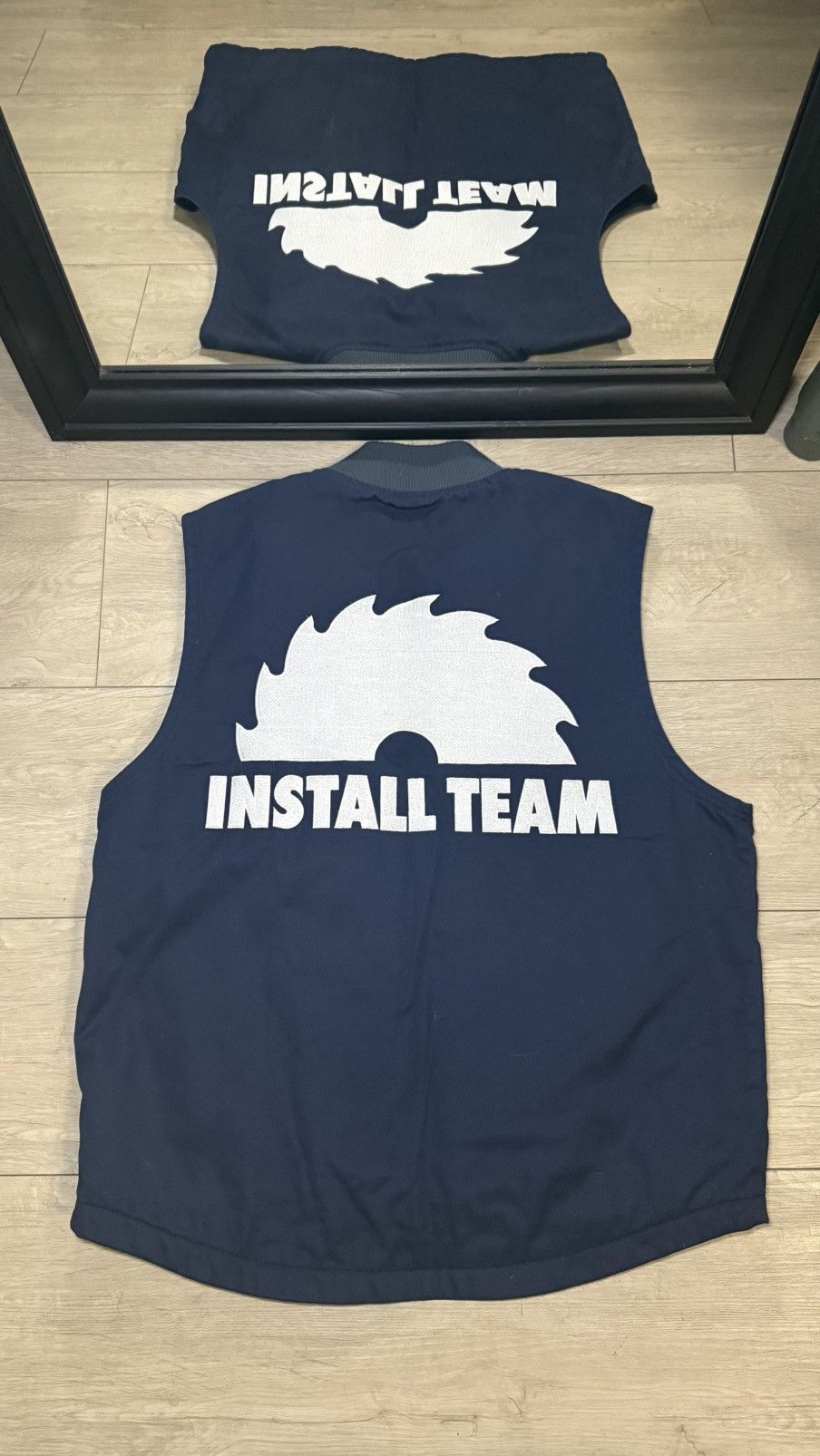 Dickies × New York Sunshine Vintage / Y2K Dickies X New York Sunshine Install Team Vest Size US XXL / EU 58 / 5 - 1 Thumbnail