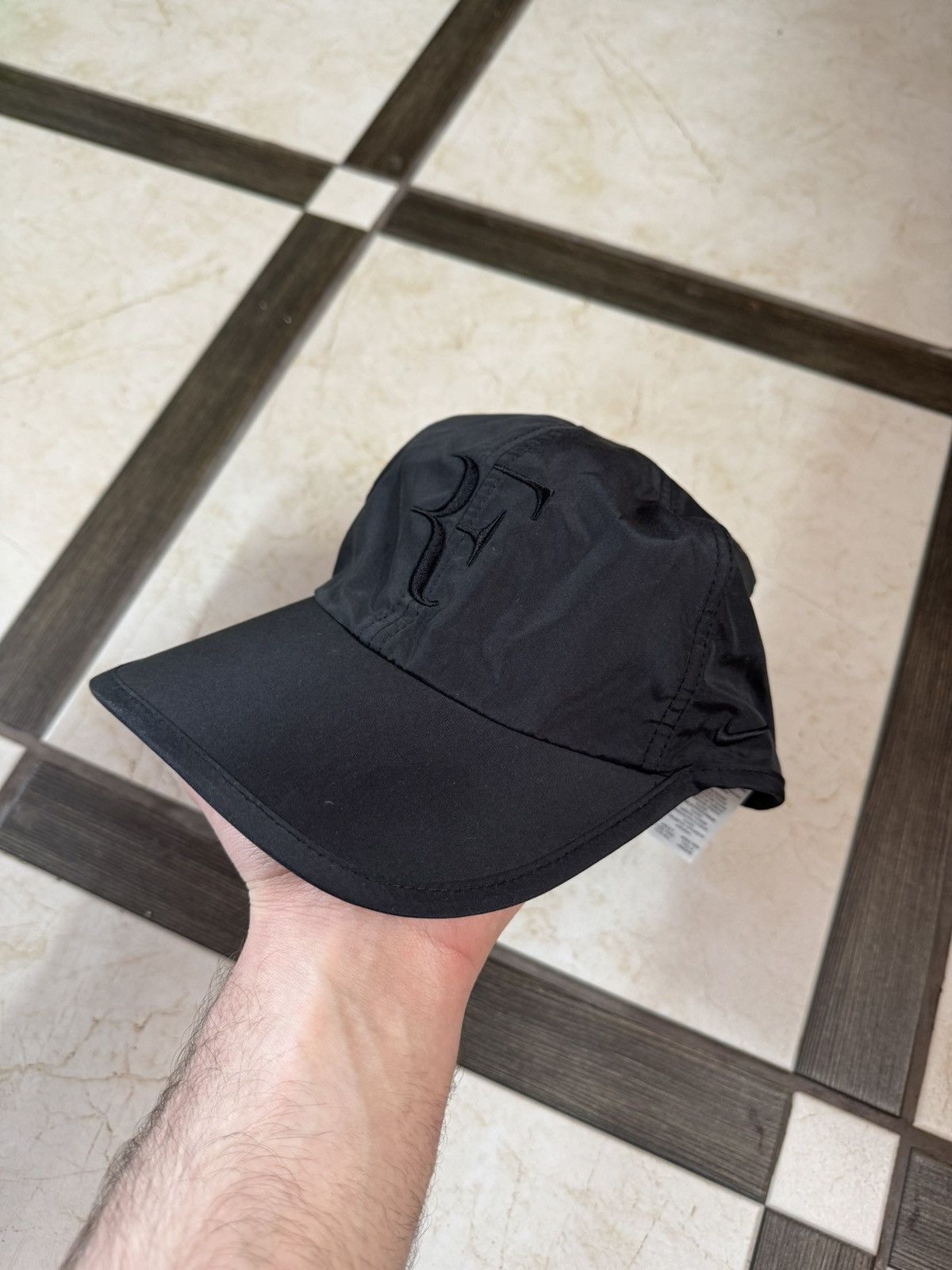 Nike Very Rare Vintage Nike Roger Federer Nylon Cap New with tags Size ONE SIZE - 1 Thumbnail