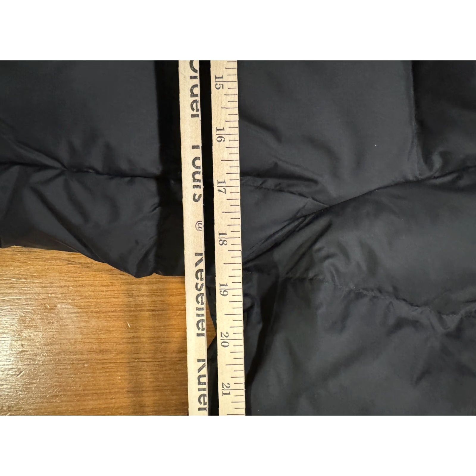 Ralph Lauren VINTAGE RALPH LAUREN Polo Jeans Co. 1967 Black Down Filled Bomber Jacket Women's Sz. S Hoodie? Removable Hood. Size 28" / US 6 / IT 42 - 6 Thumbnail