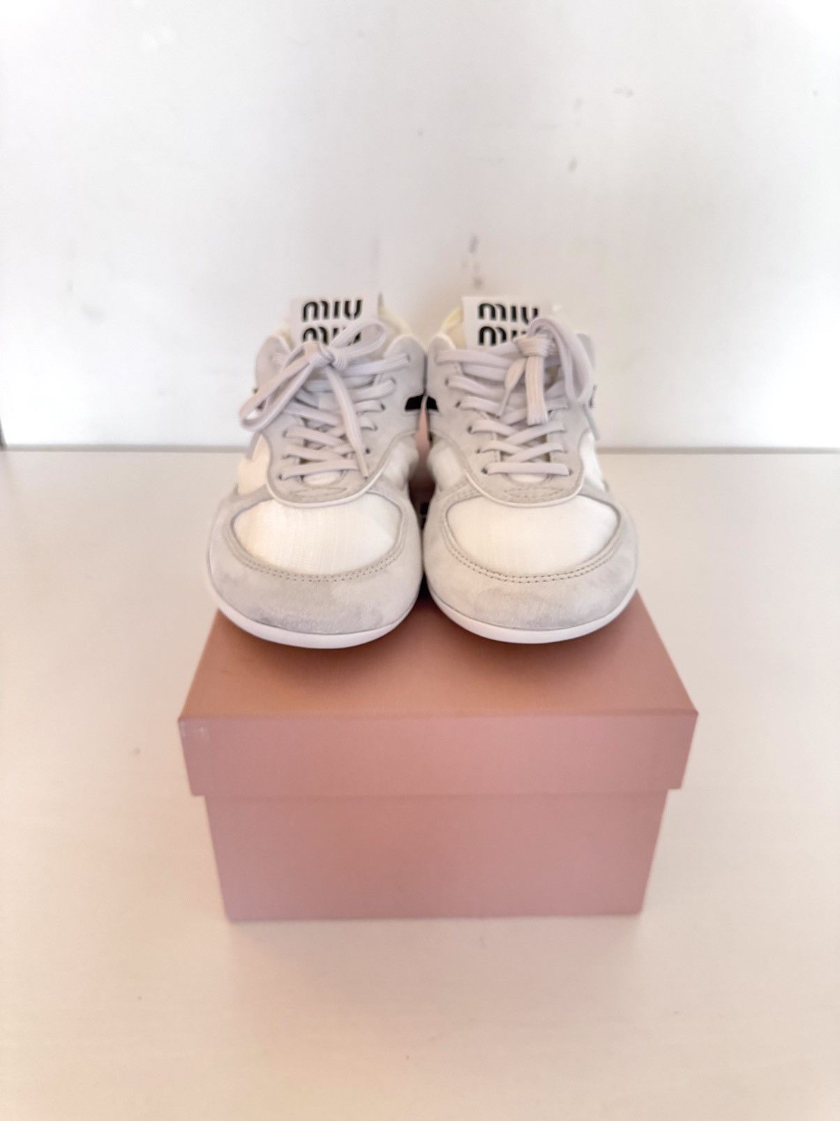 Miu Miu Miu Miu Gymnaium Sneakers Size US 7.5 / IT 37.5 - 5 Thumbnail
